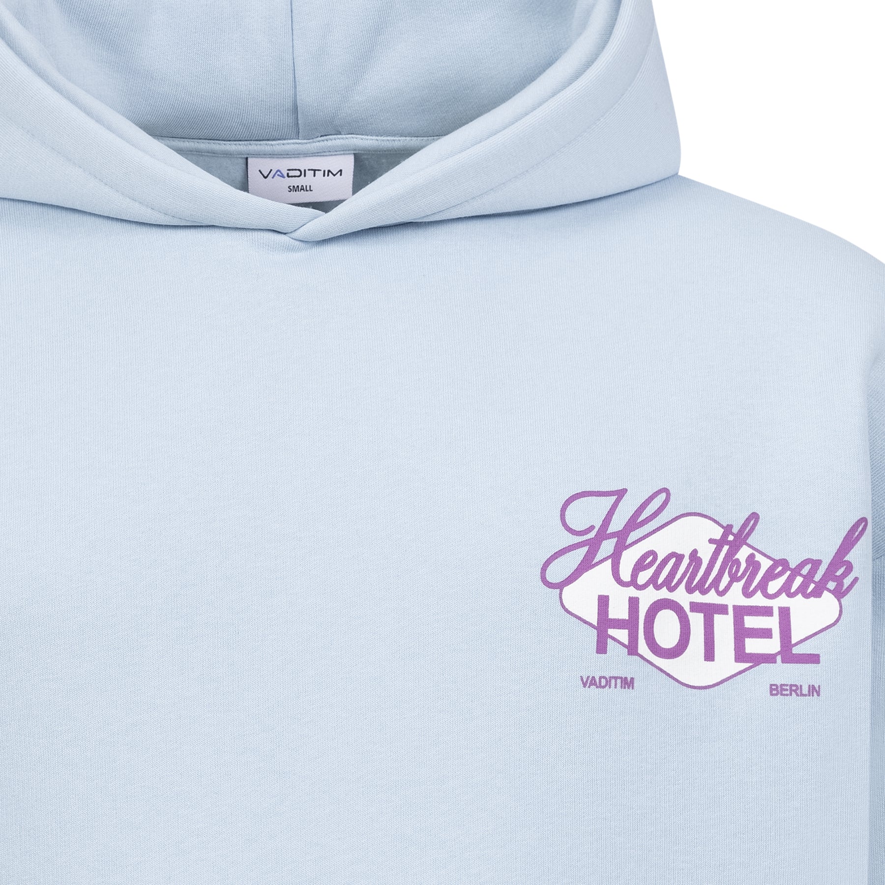 Heartbreak Babyblue Hoodie HOODIE Vaditim