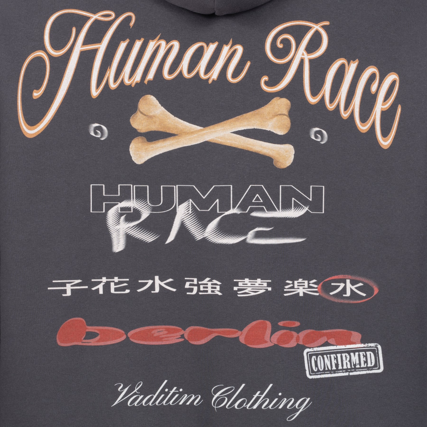 Human Race Bone Washed Hoodie HOODIE Vaditim   