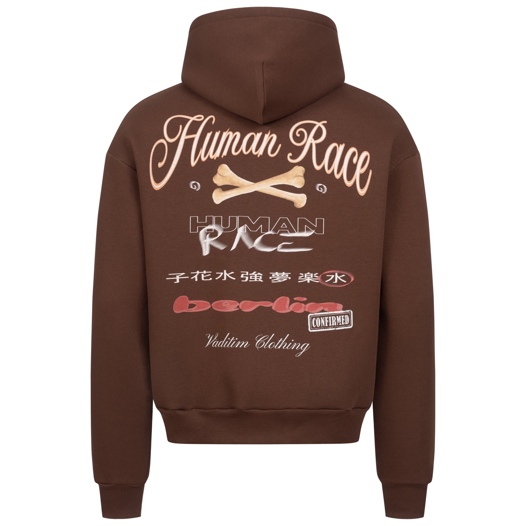 Walnut Human Race Hoodie HOODIE Vaditim   