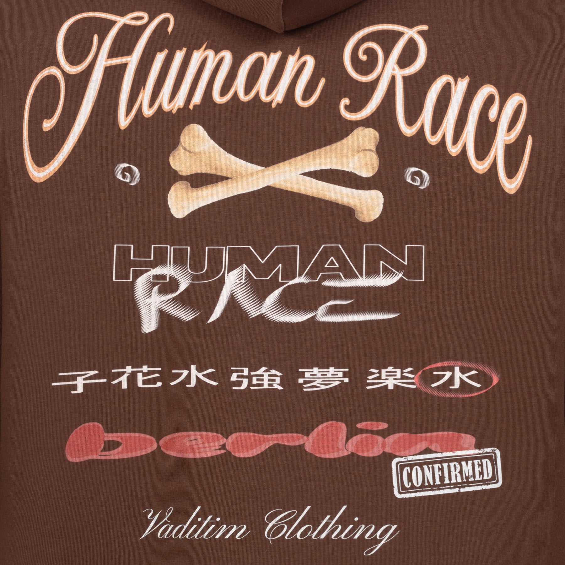 Walnut Human Race Hoodie HOODIE Vaditim   