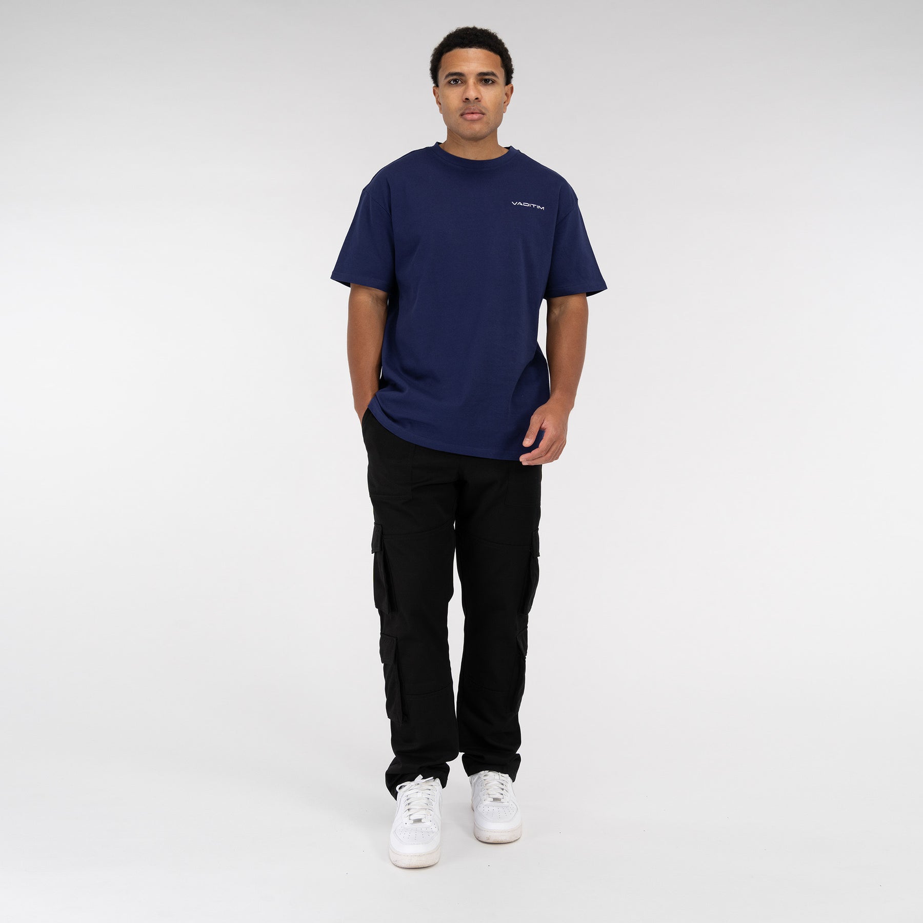Light Navy T-Shirt Vaditim