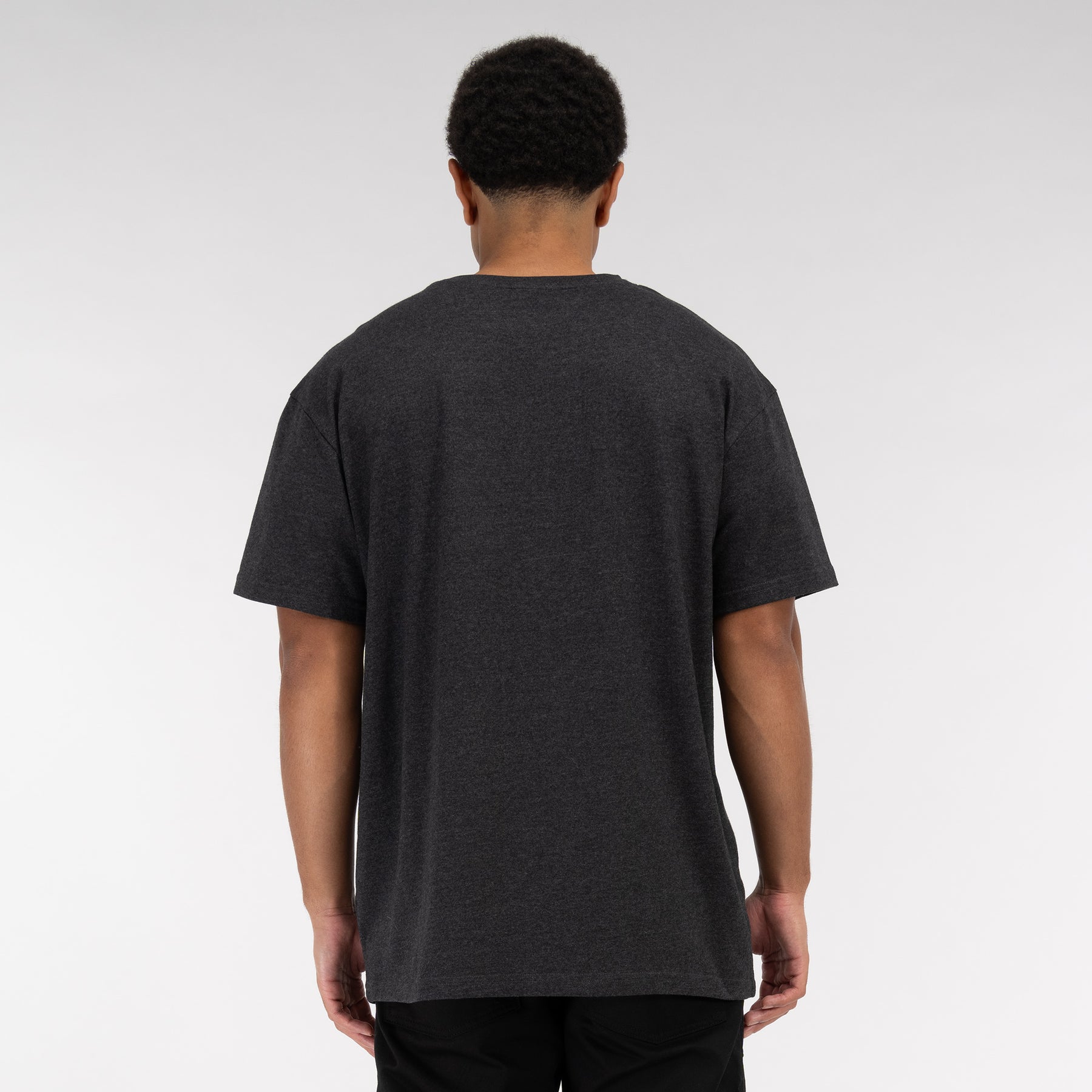 Acid Washed Black T-Shirt Vaditim