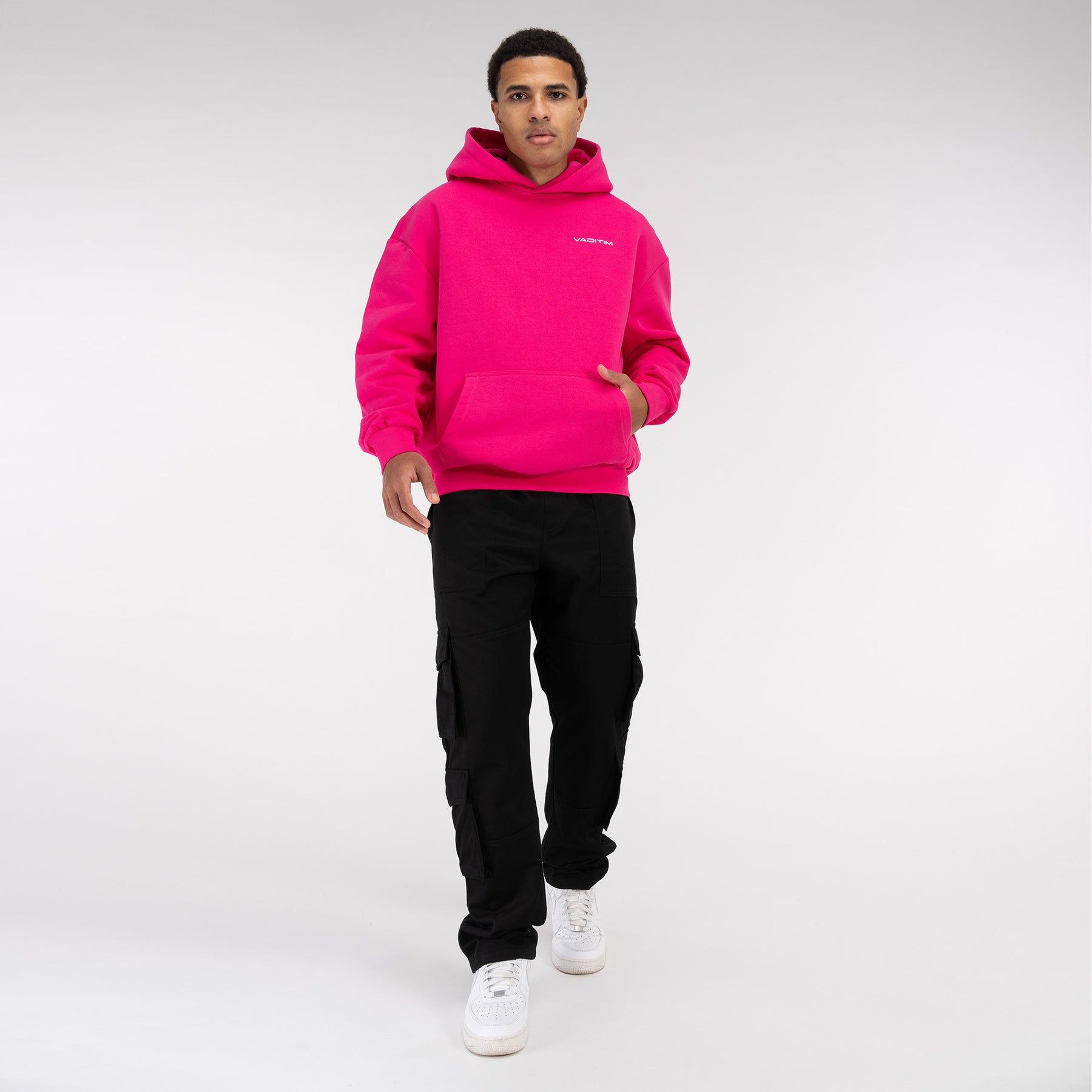 Ultra Heavy Hibiskuspink Hoodie Vaditim