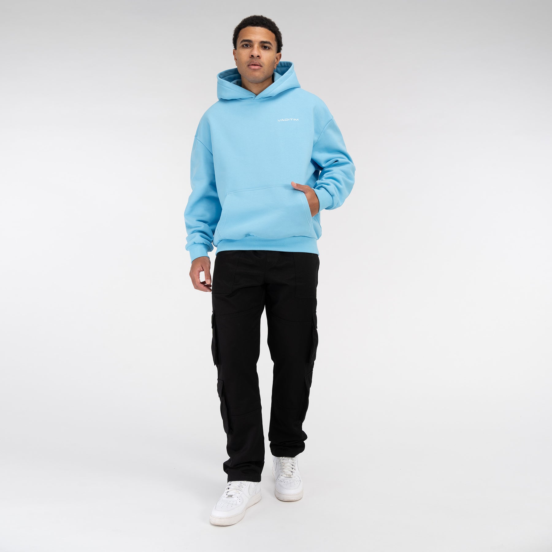 Ultra Heavy Balticblue Hoodie Vaditim