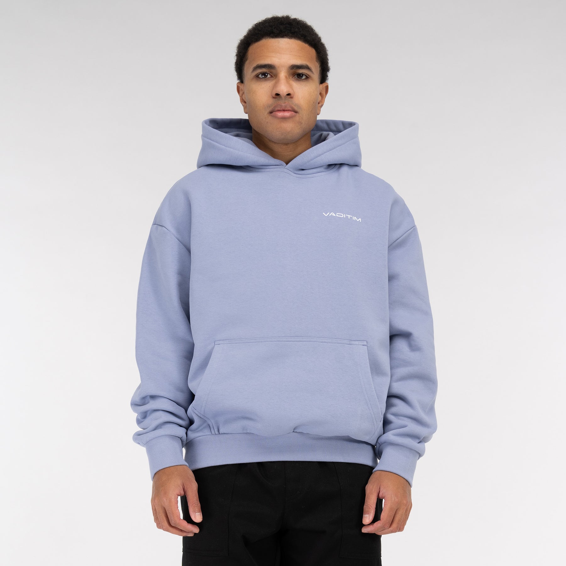 Ultra Heavy Violablue Hoodie Vaditim