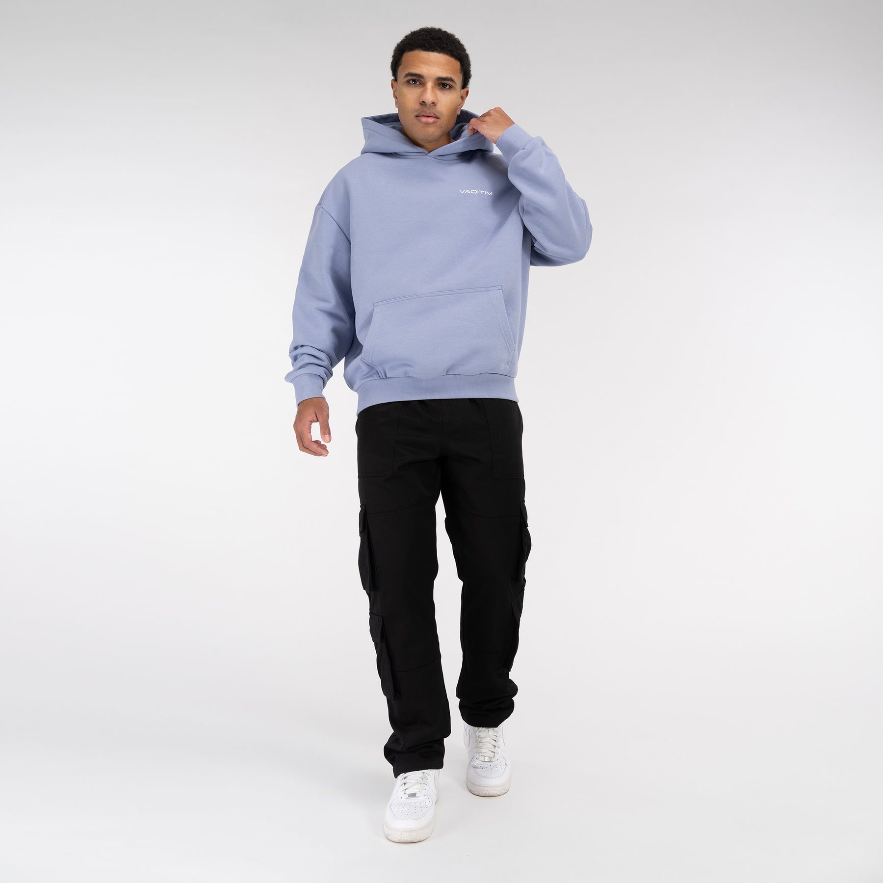 Ultra Heavy Violablue Hoodie Vaditim