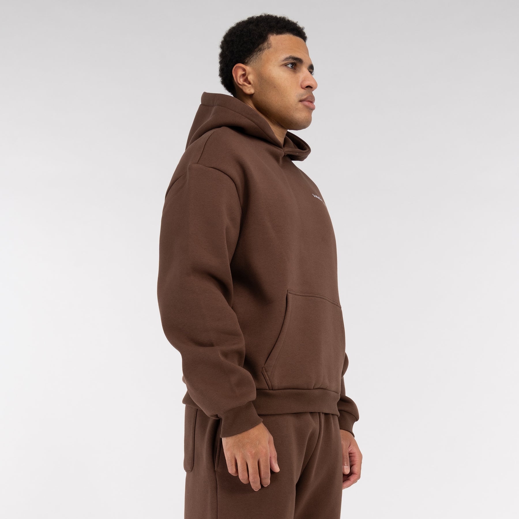 Chocolatebrown Oversized Hoodie Vaditim