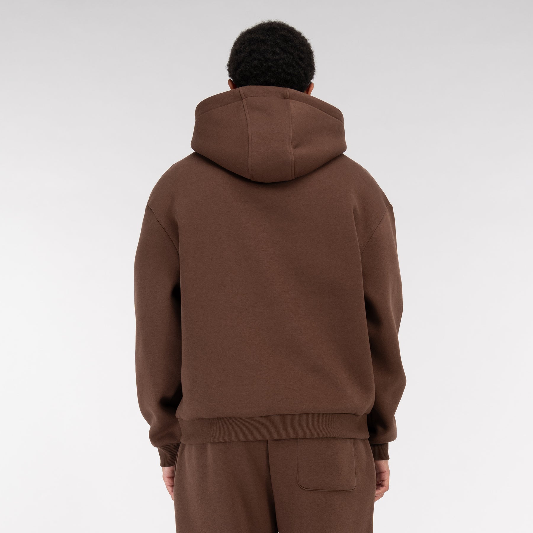 Chocolatebrown Oversized Hoodie Vaditim