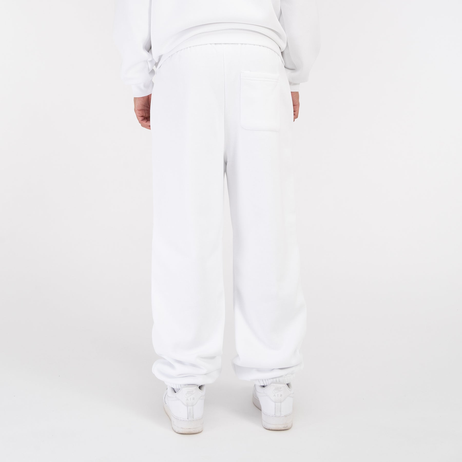 White Sweatpants Basic Vaditim