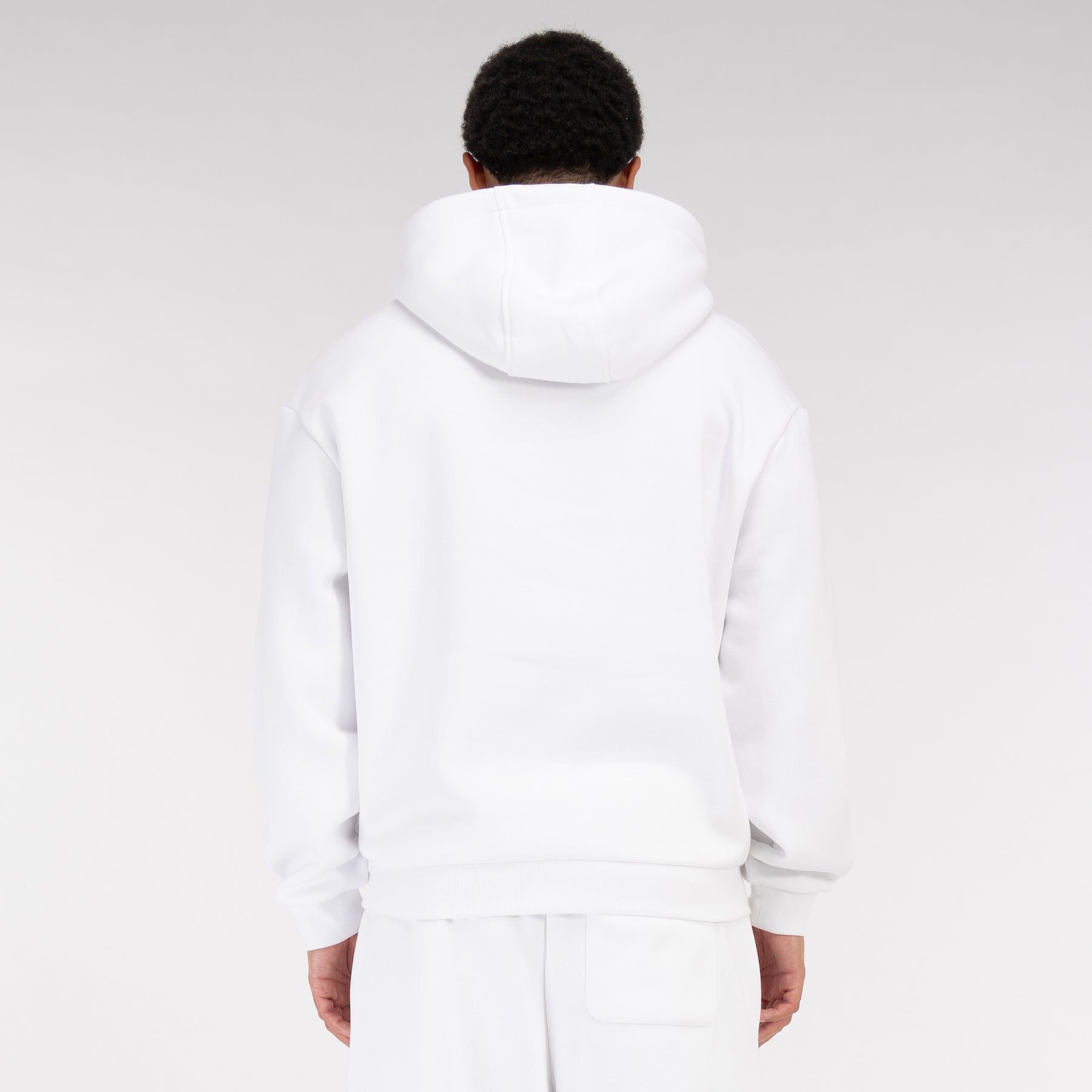 White Oversized Hoodie Vaditim