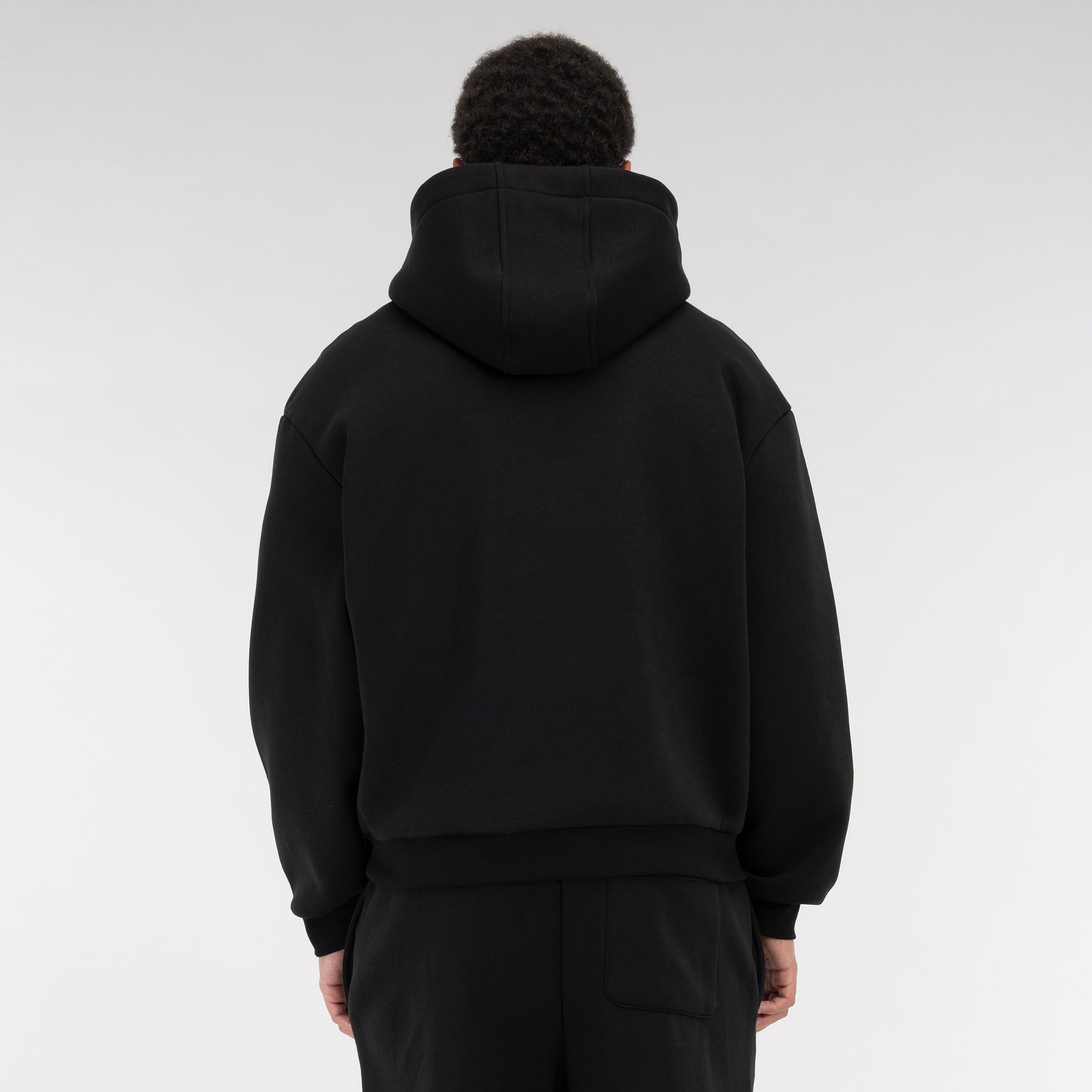 Black Oversized Hoodie Vaditim