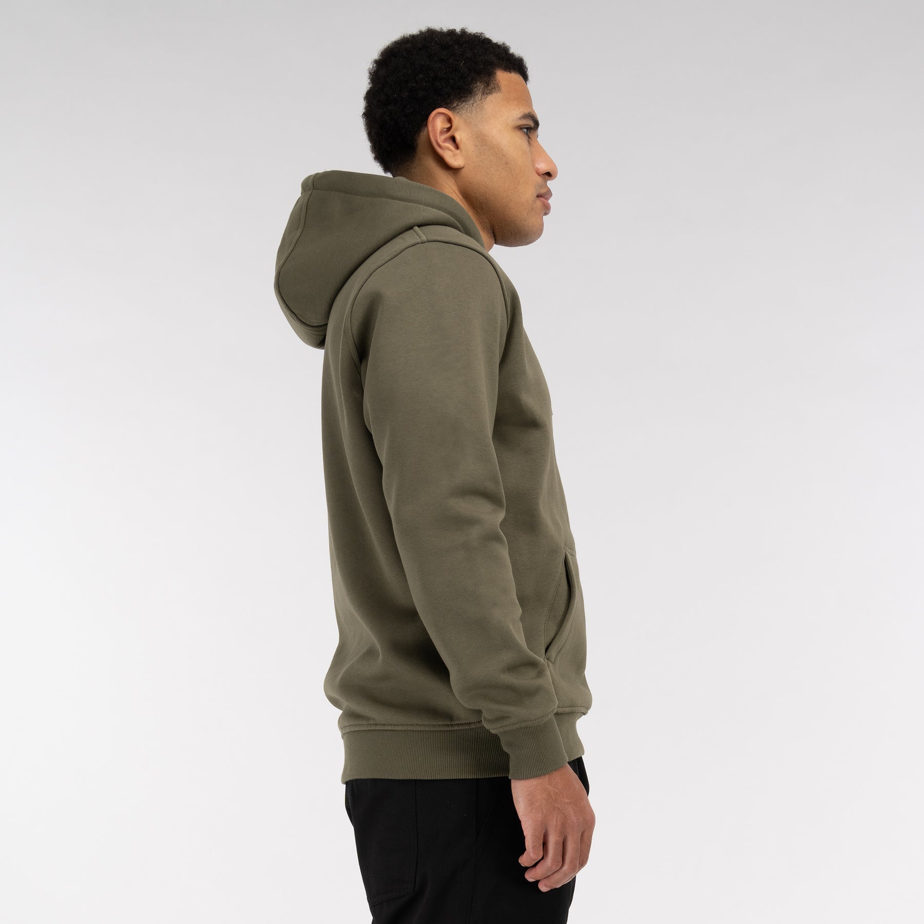 Olive Classic Hoodie Vaditim