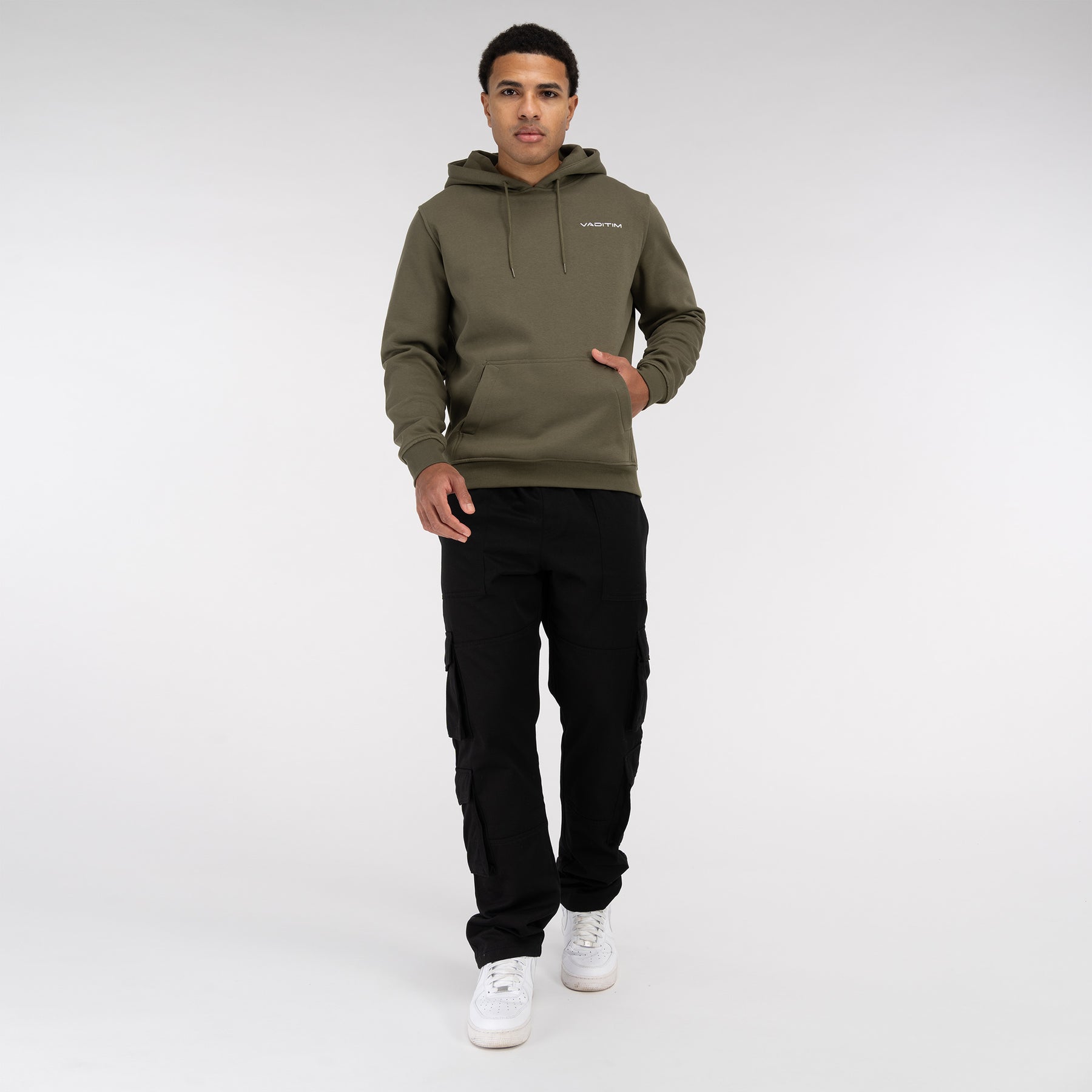 Olive Classic Hoodie Vaditim