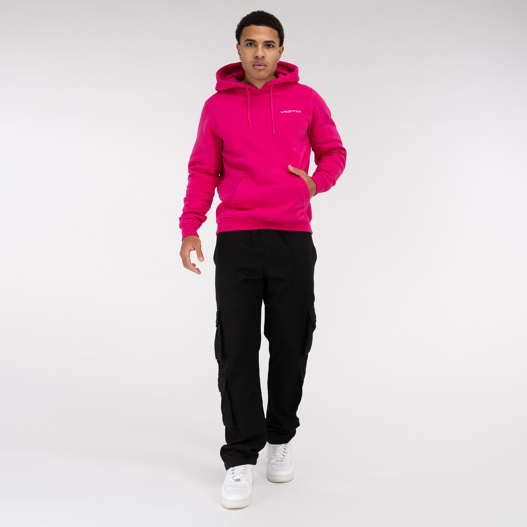 Hibiskuspink Classic Hoodie Vaditim