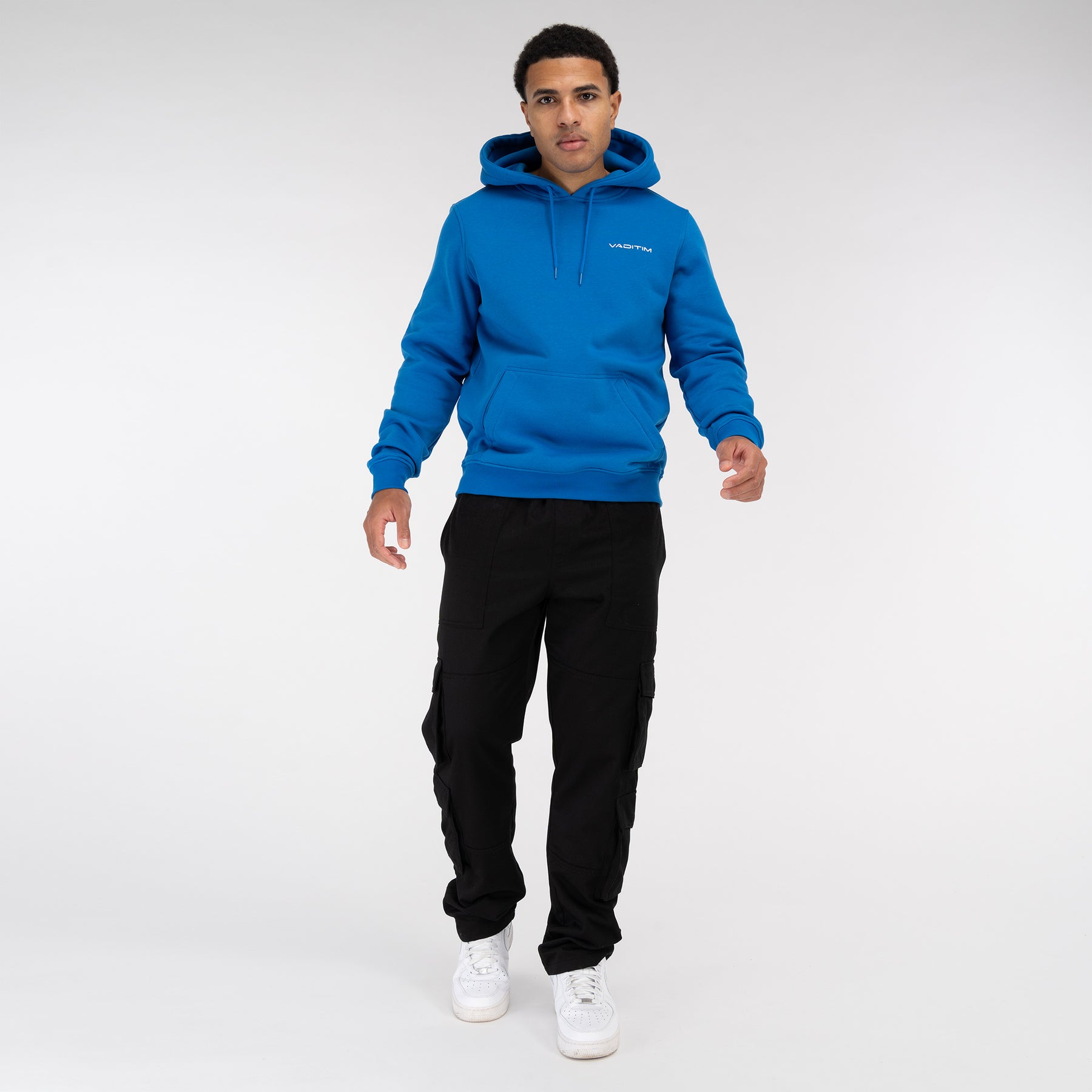 Cobalt Blue Classic Hoodie Vaditim
