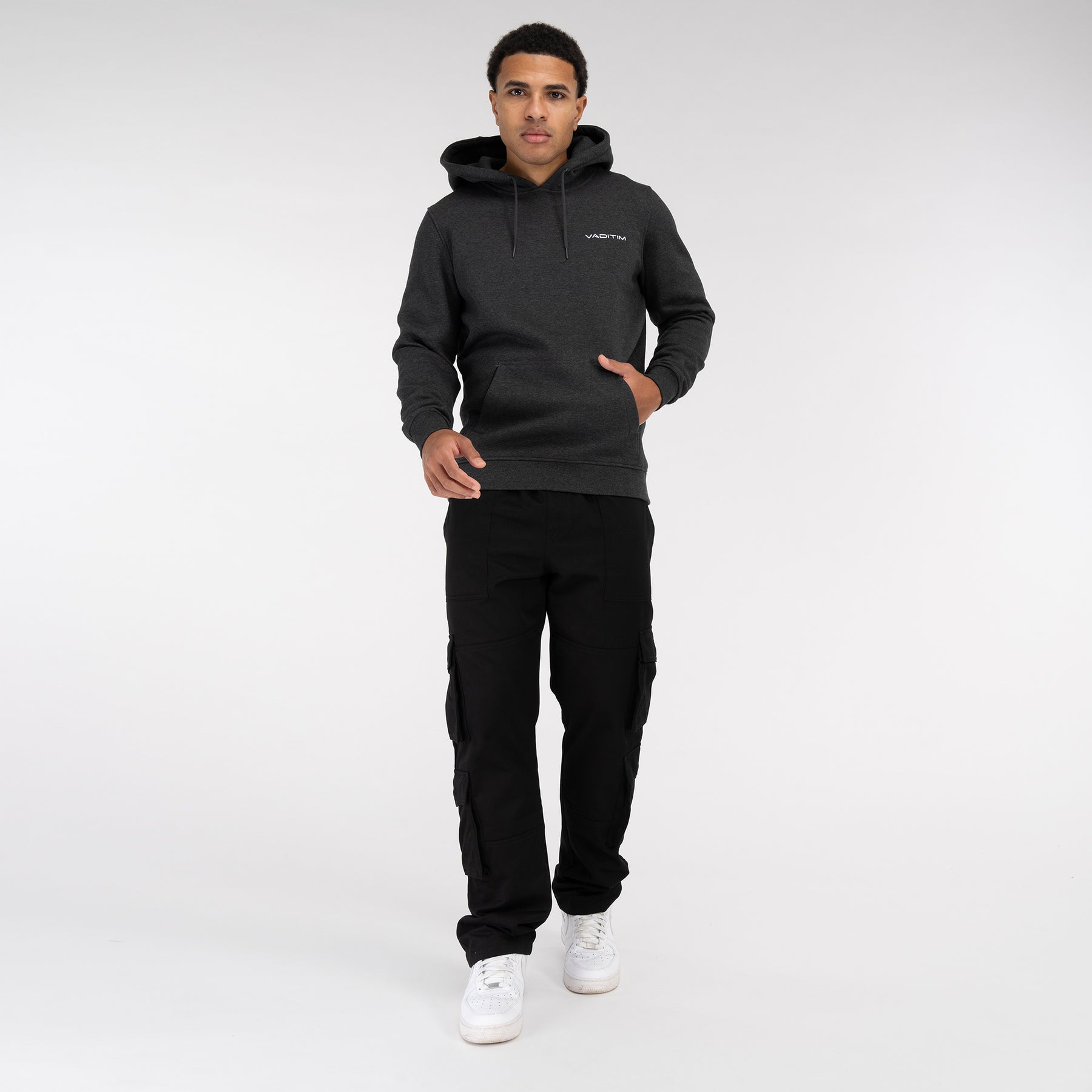 Charcoal Classic Hoodie Vaditim