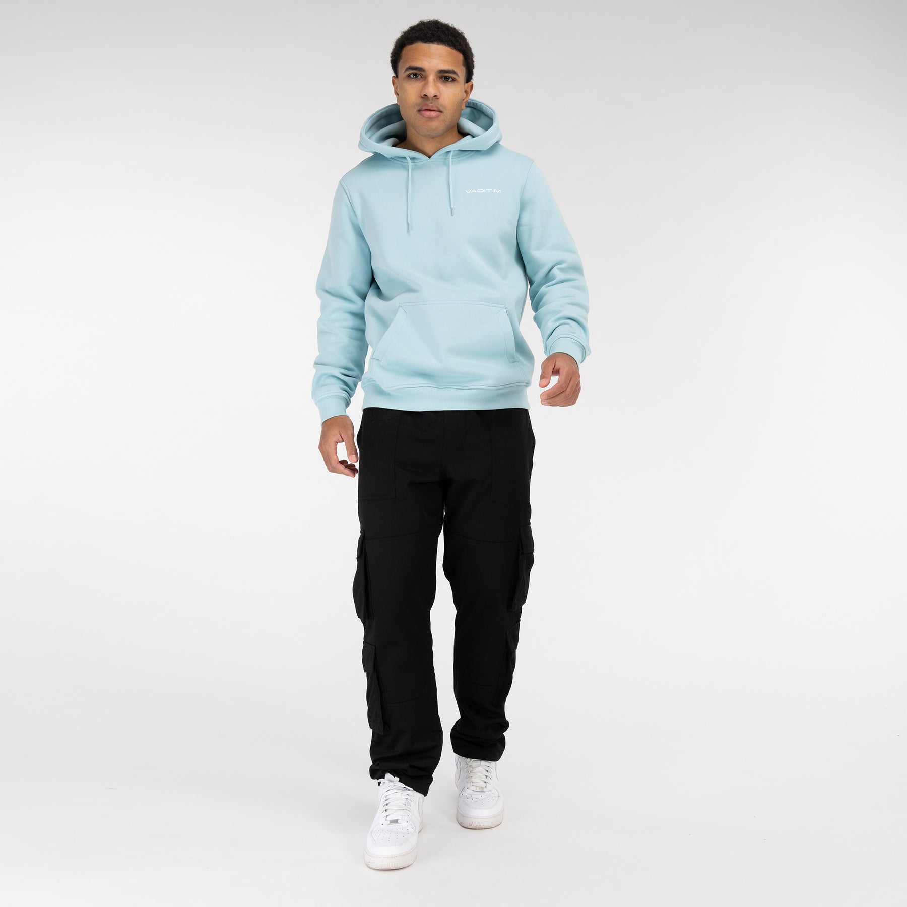 Ocean Blue Classic Hoodie Vaditim