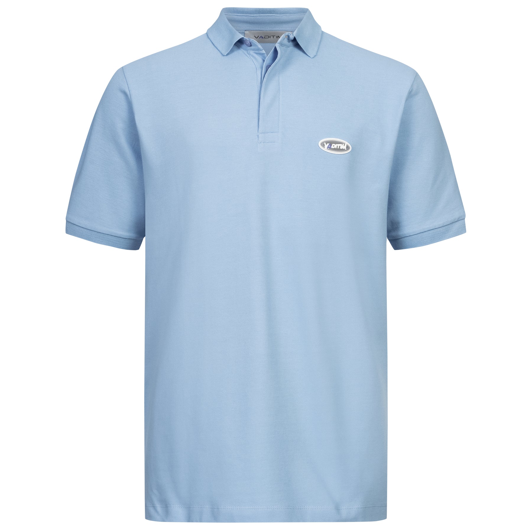 Blue Classic Poloshirt Clothing Vaditim   