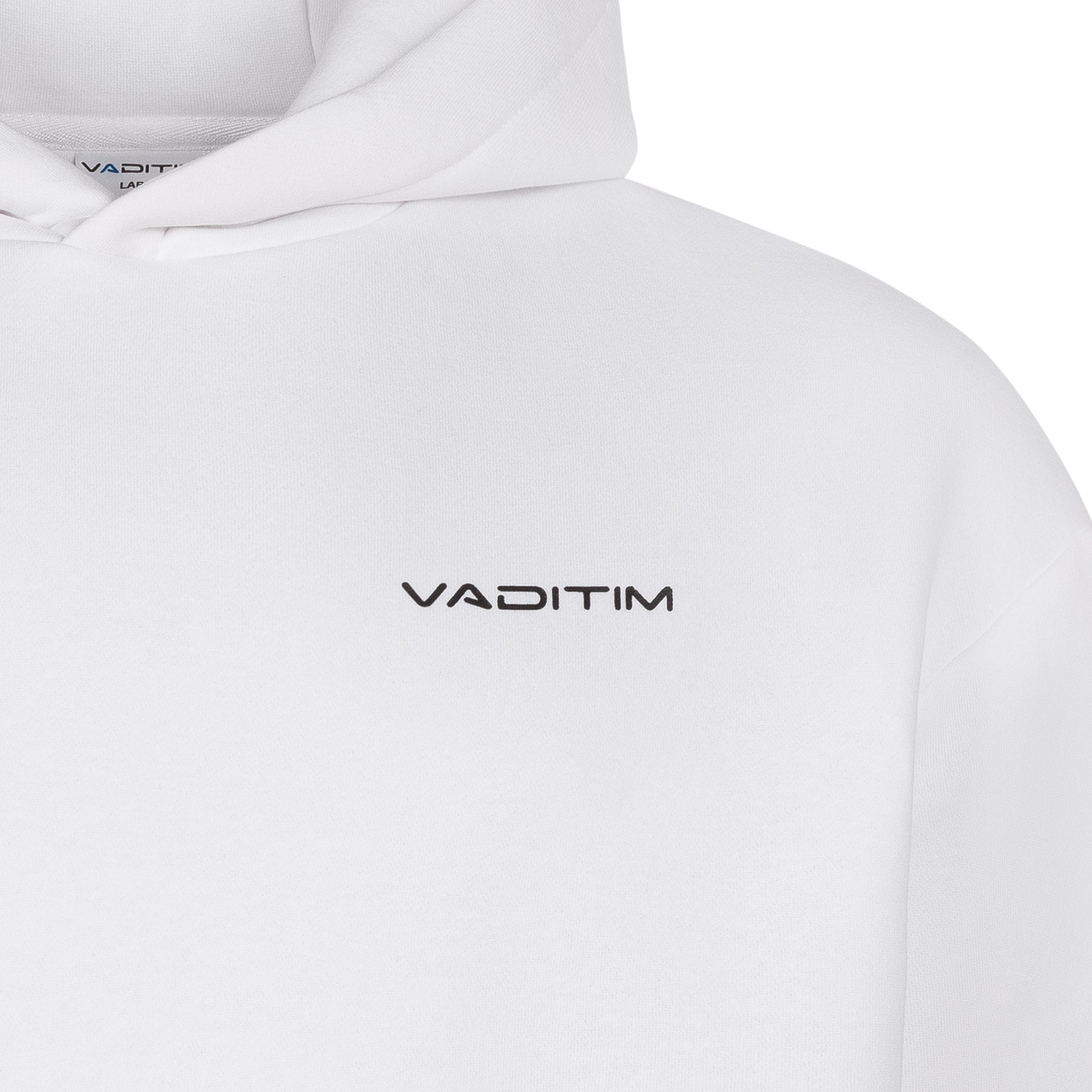 White Oversized Hoodie Vaditim