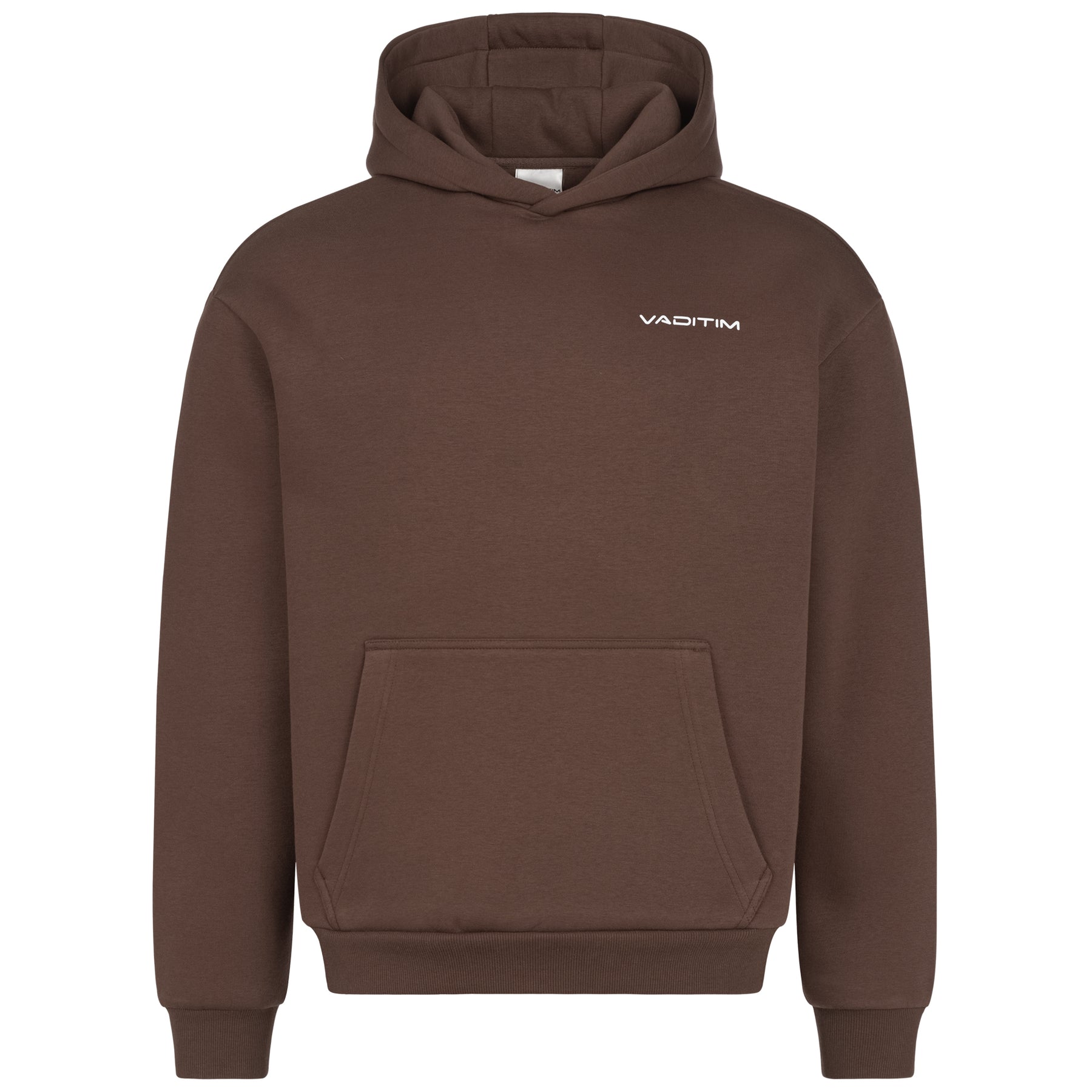 Chocolatebrown Oversized Hoodie Vaditim