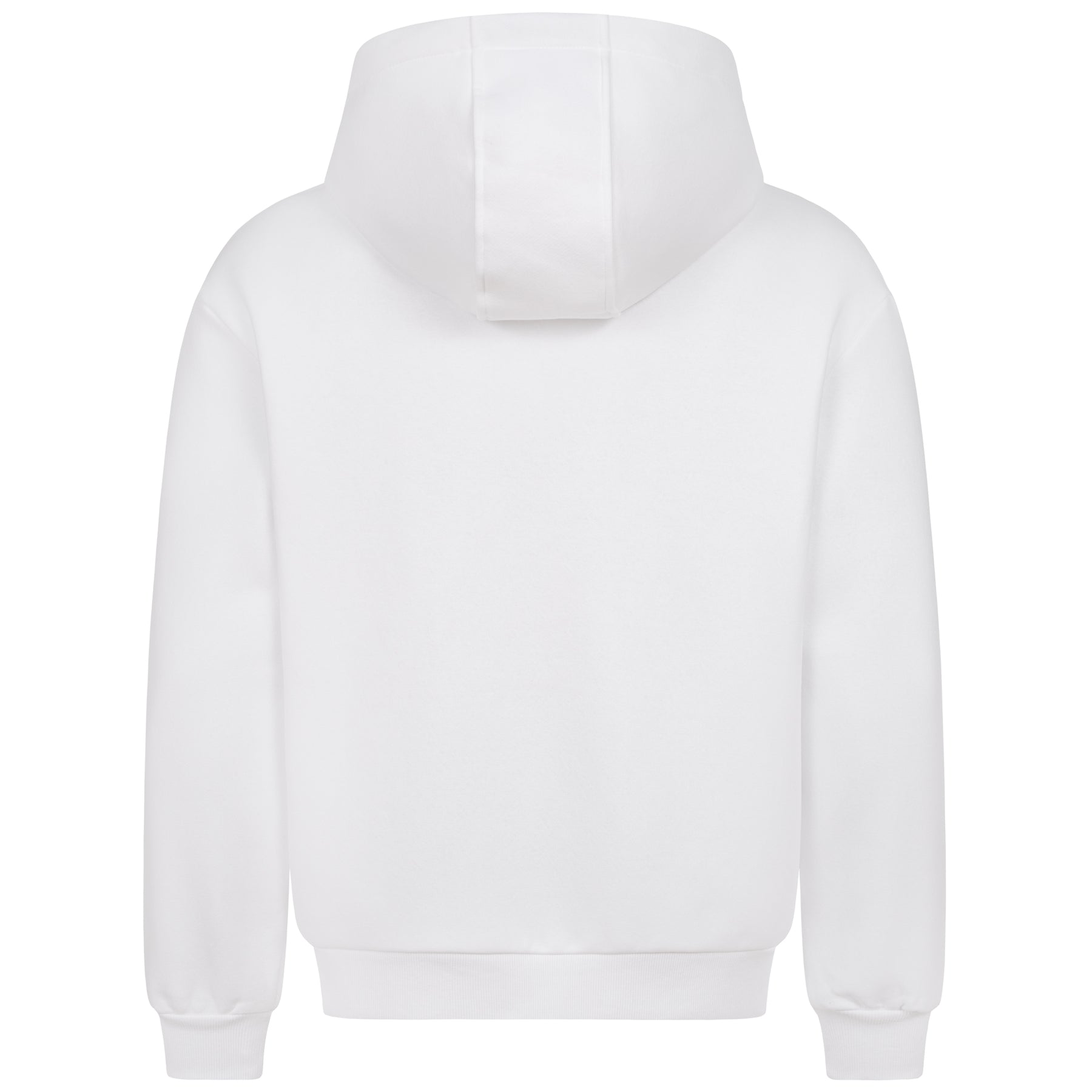 White Basic Zipper Vaditim