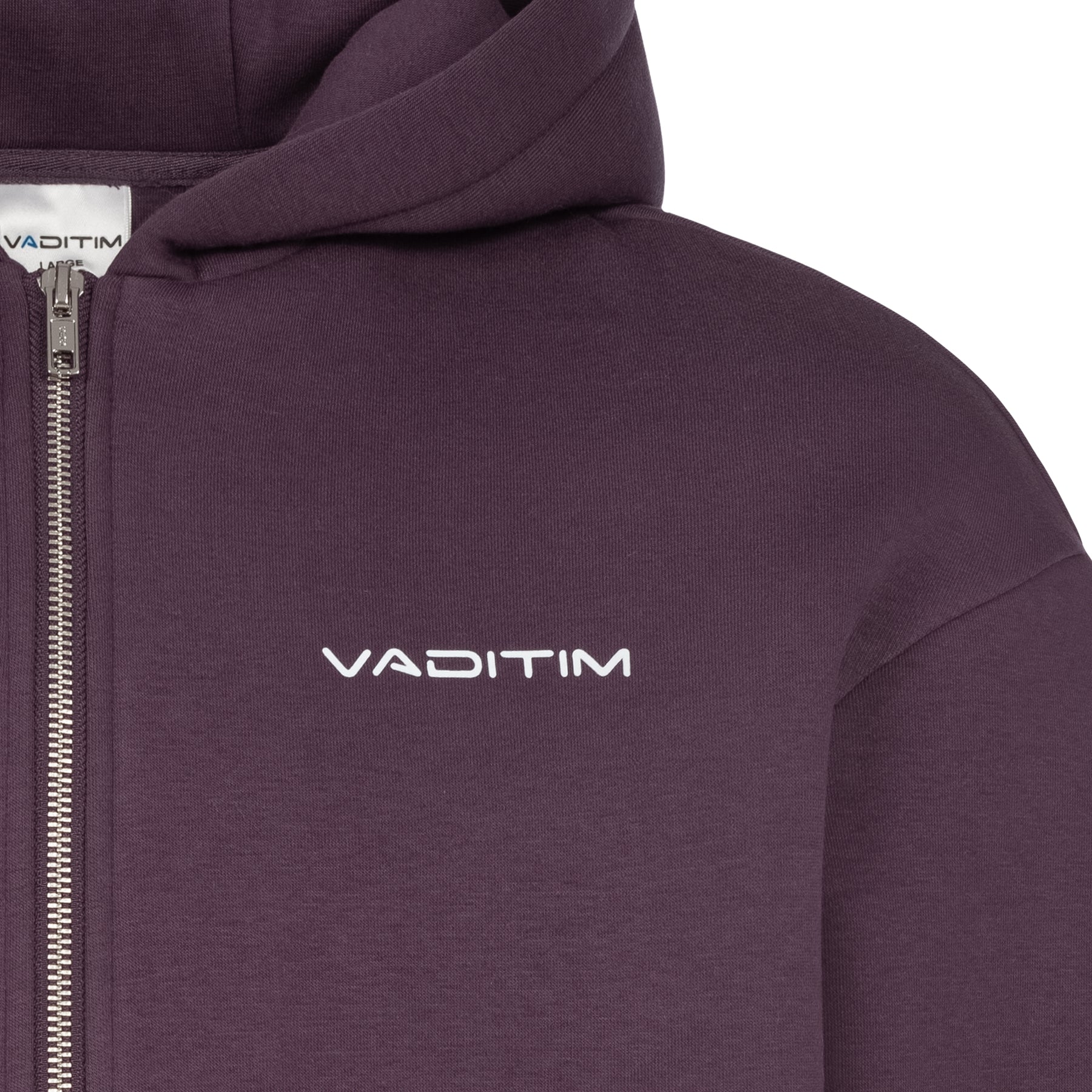 Pulmpurple Basic Zipper Vaditim