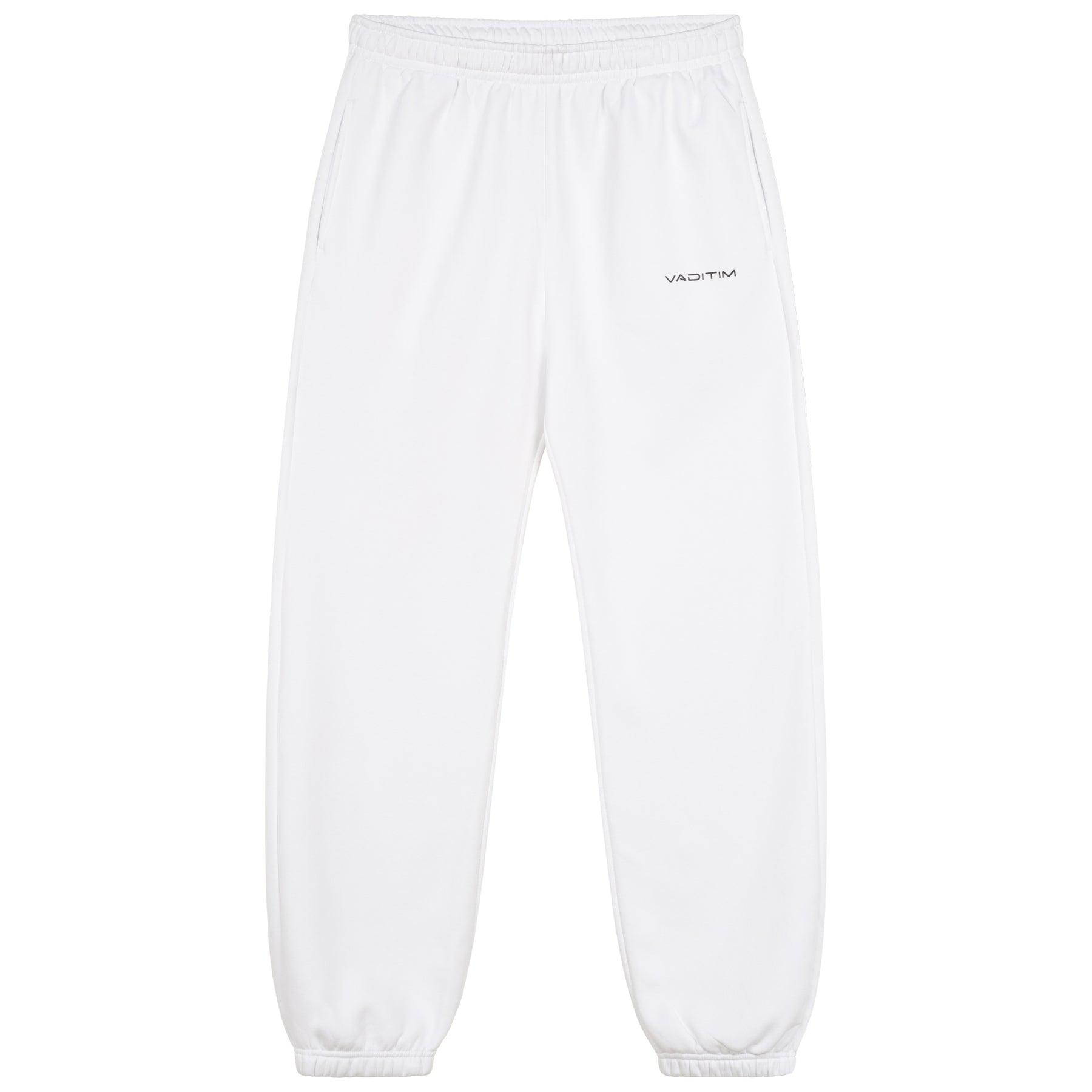 White Sweatpants Basic Vaditim