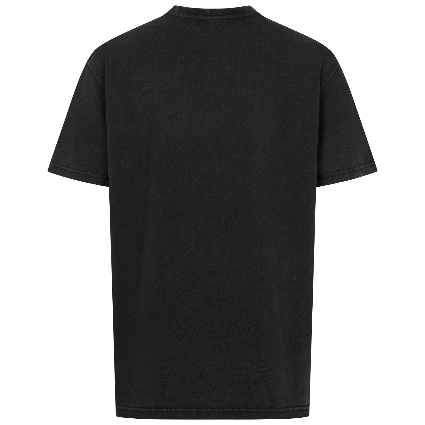 Acid Washed Black T-Shirt Vaditim