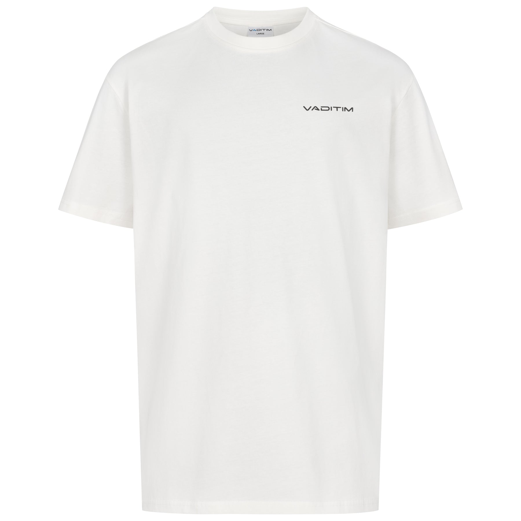 Cream White T-Shirt Vaditim