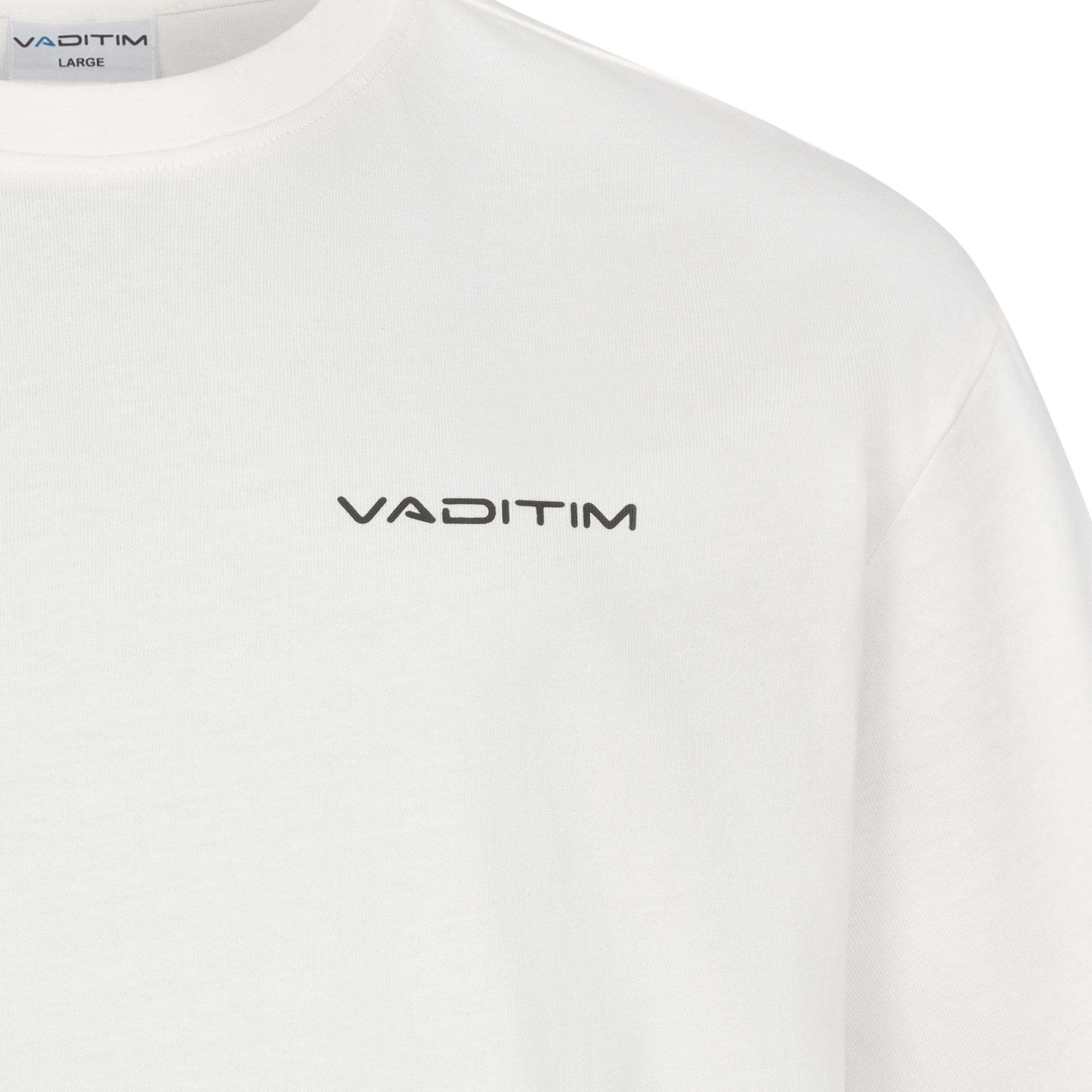 Cream White T-Shirt Vaditim
