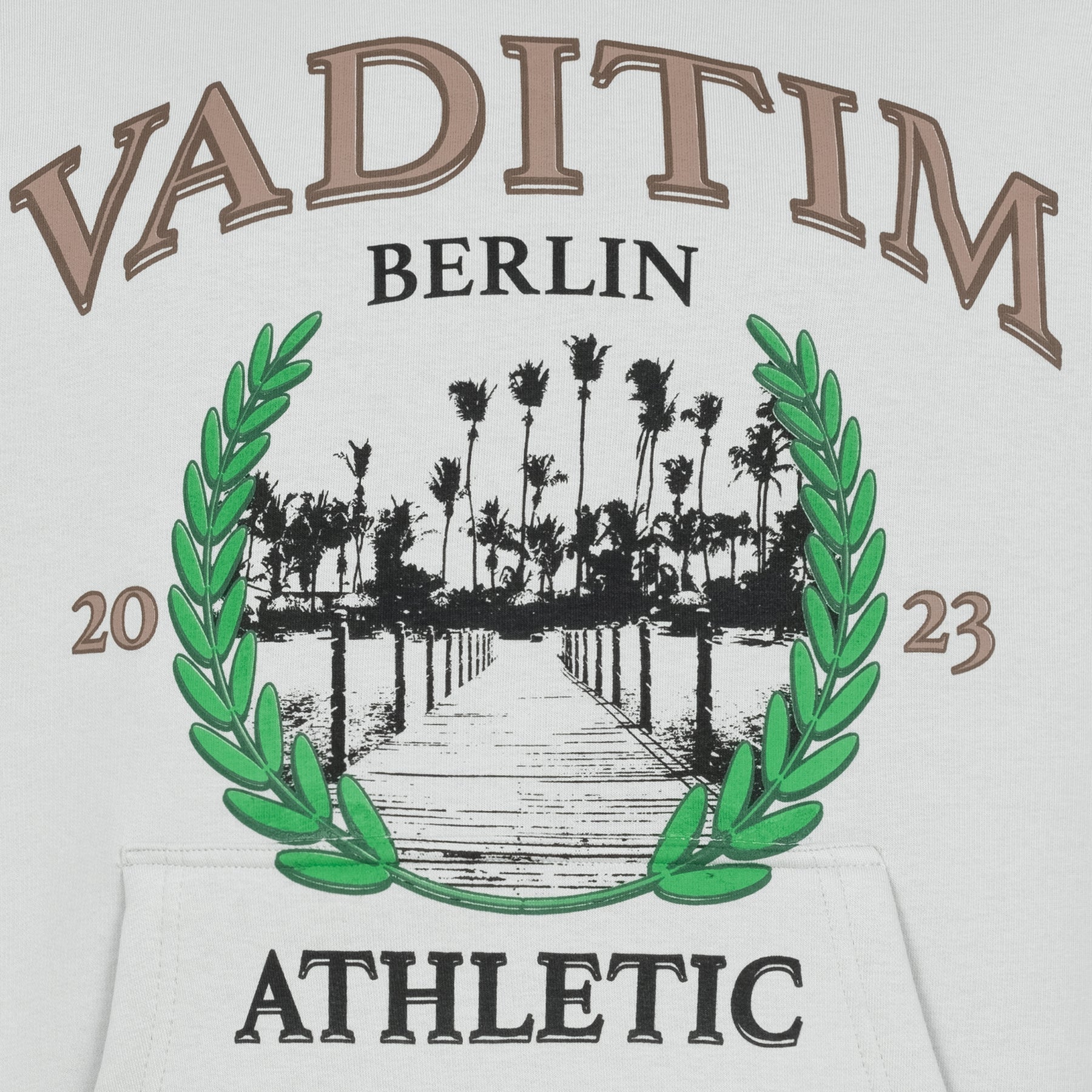 Athletic Berlin Hoodie Grey HOODIE Vaditim