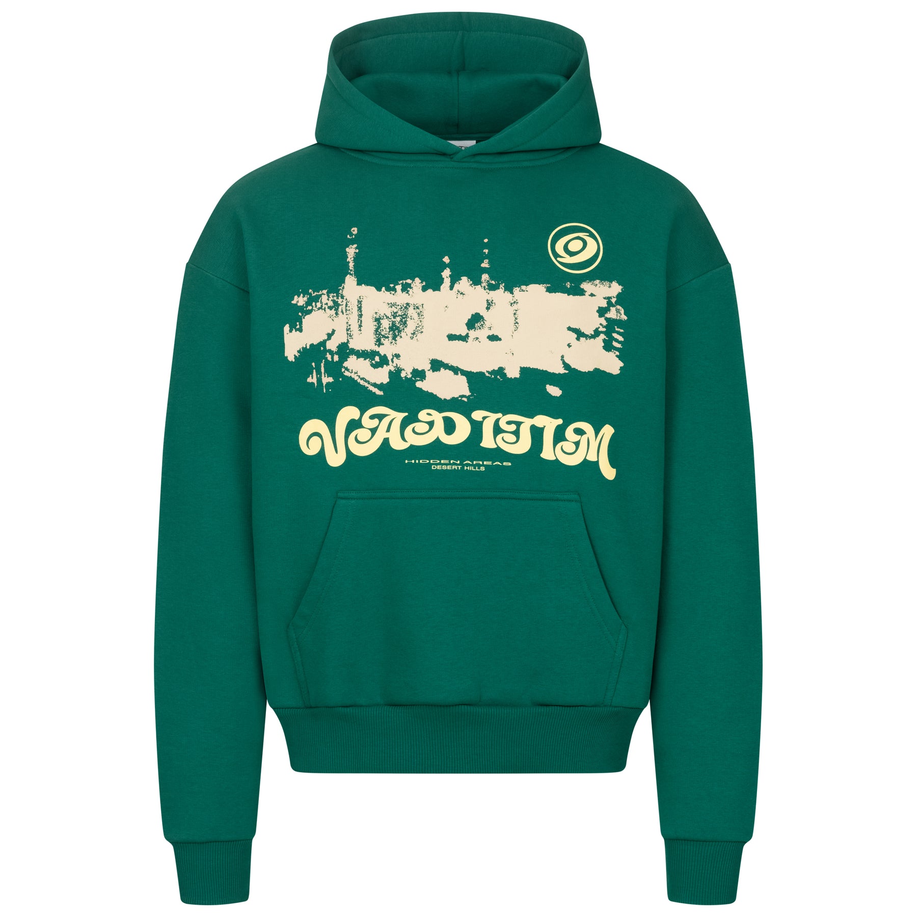 Desert Hills Forest Green Hoodie HOODIE Vaditim   