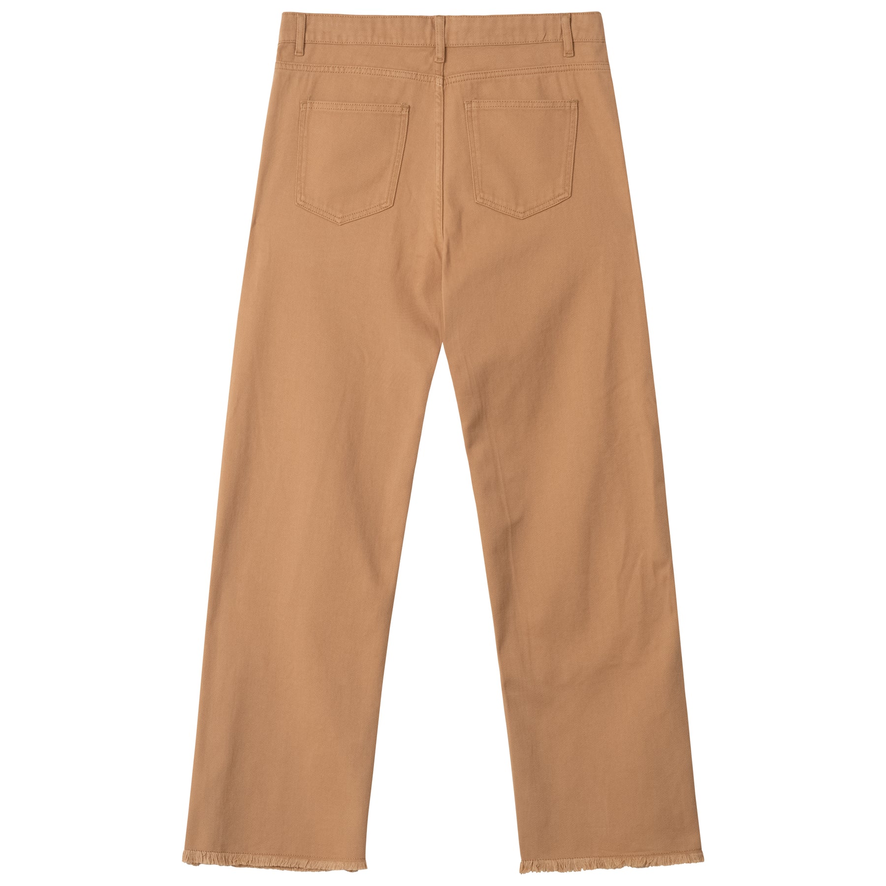Sand Brown Flared Carpenter Denim Vaditim Vaditim