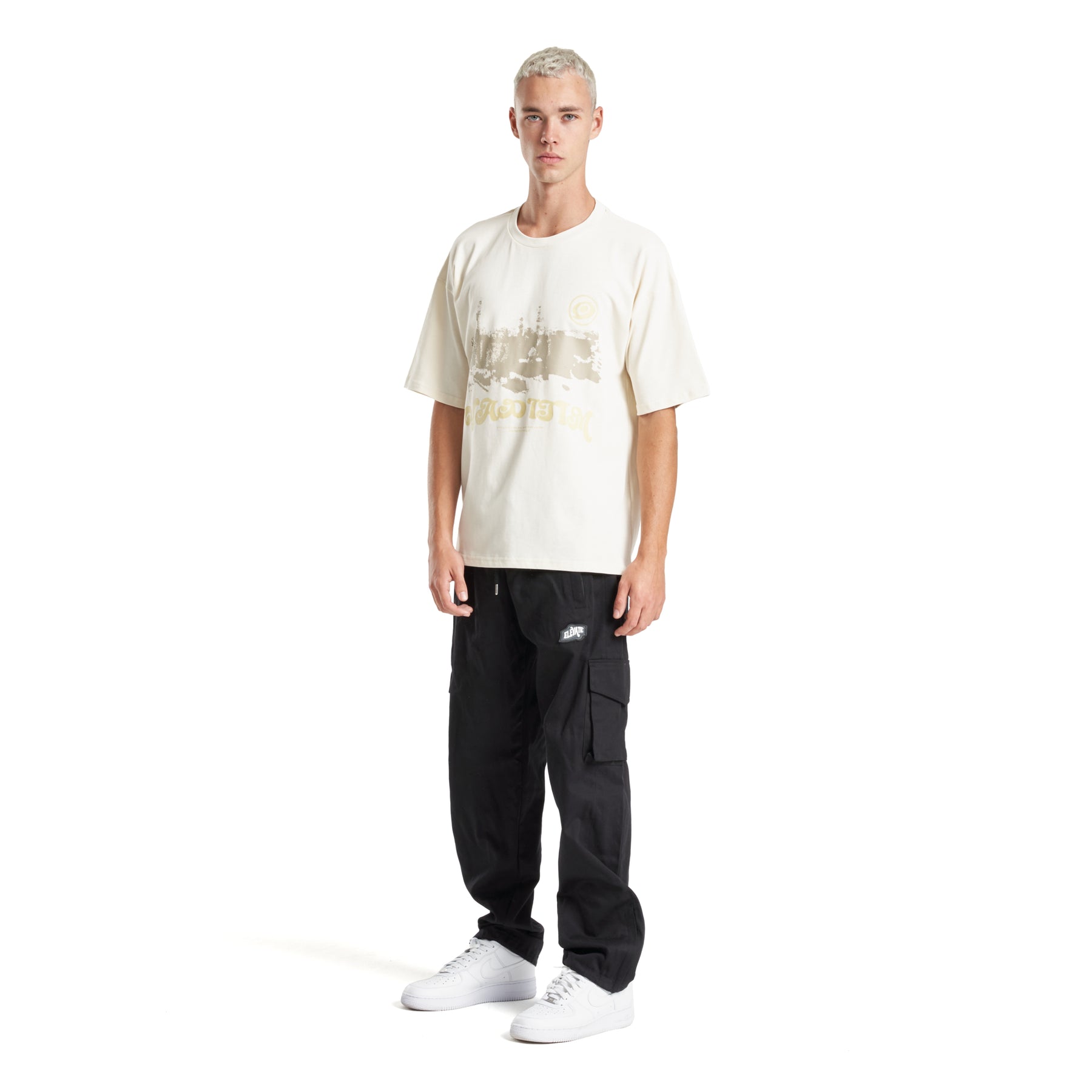 Hidden Areas Cream T-shirt Vaditim
