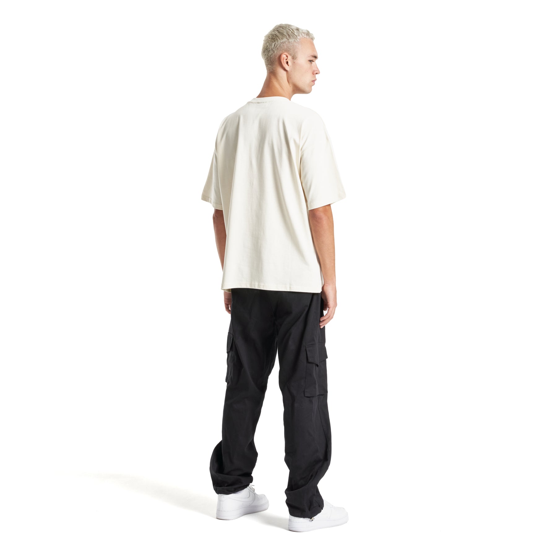 Hidden Areas Cream T-shirt Vaditim