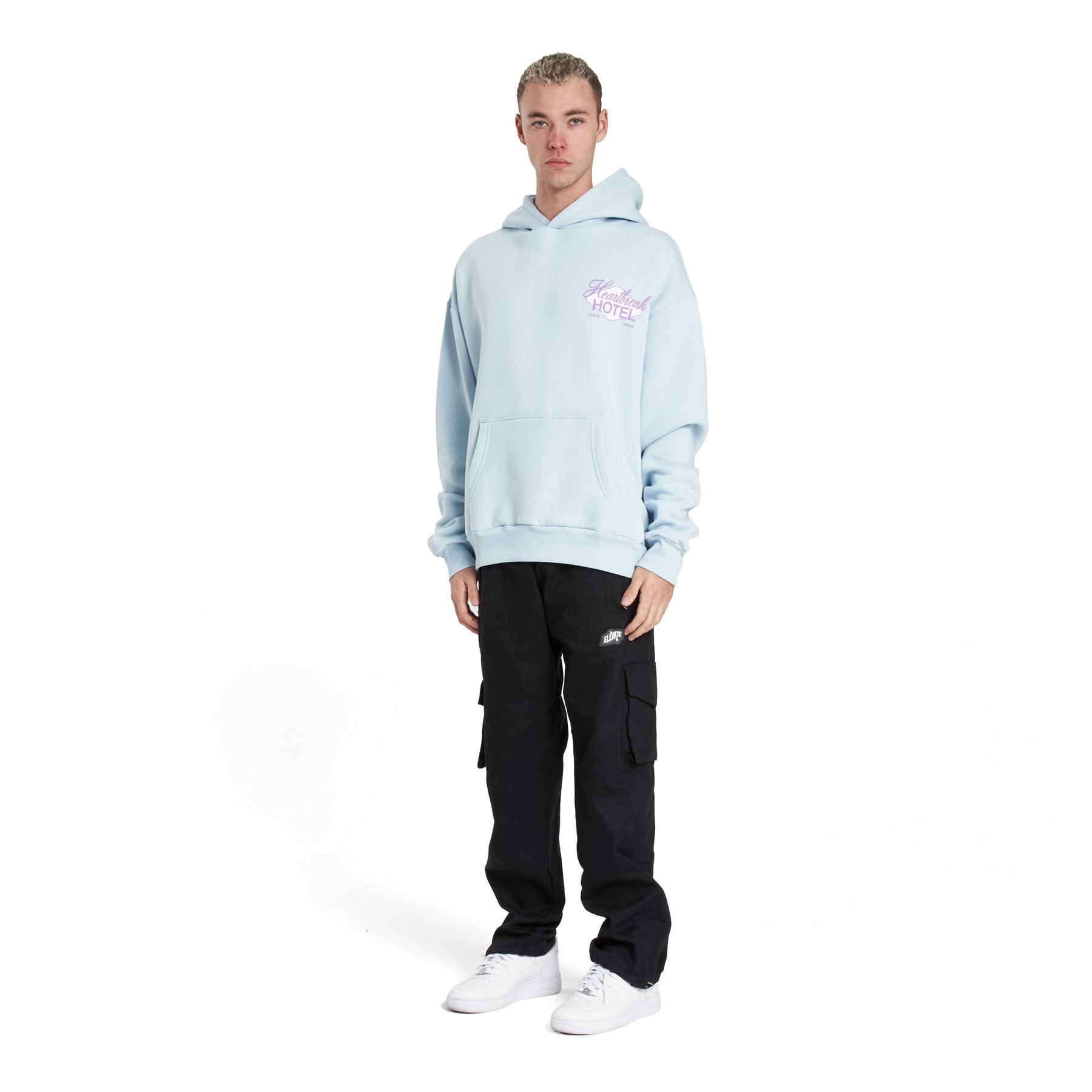 Heartbreak Babyblue Hoodie HOODIE Vaditim