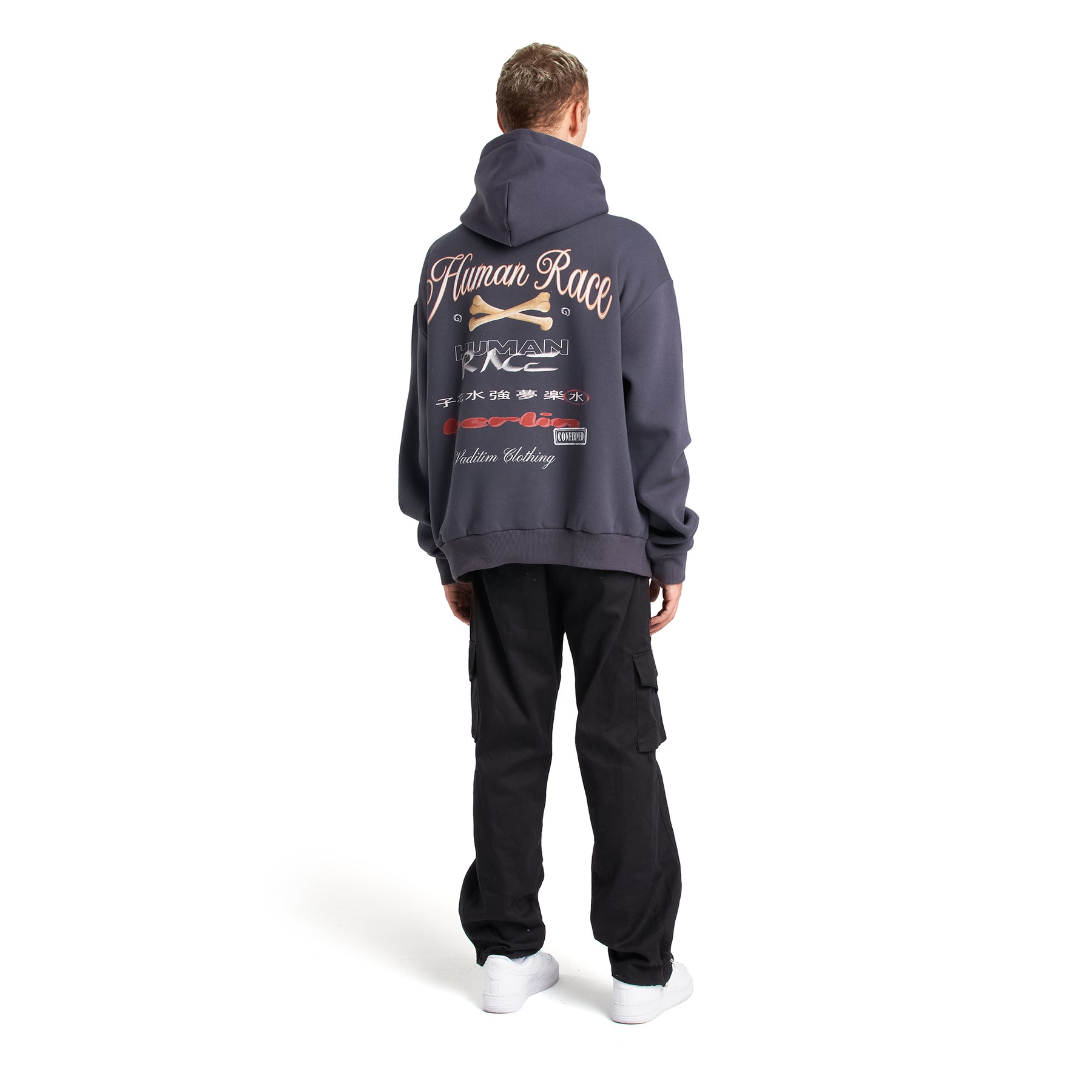 Human Race Bone Washed Hoodie HOODIE Vaditim