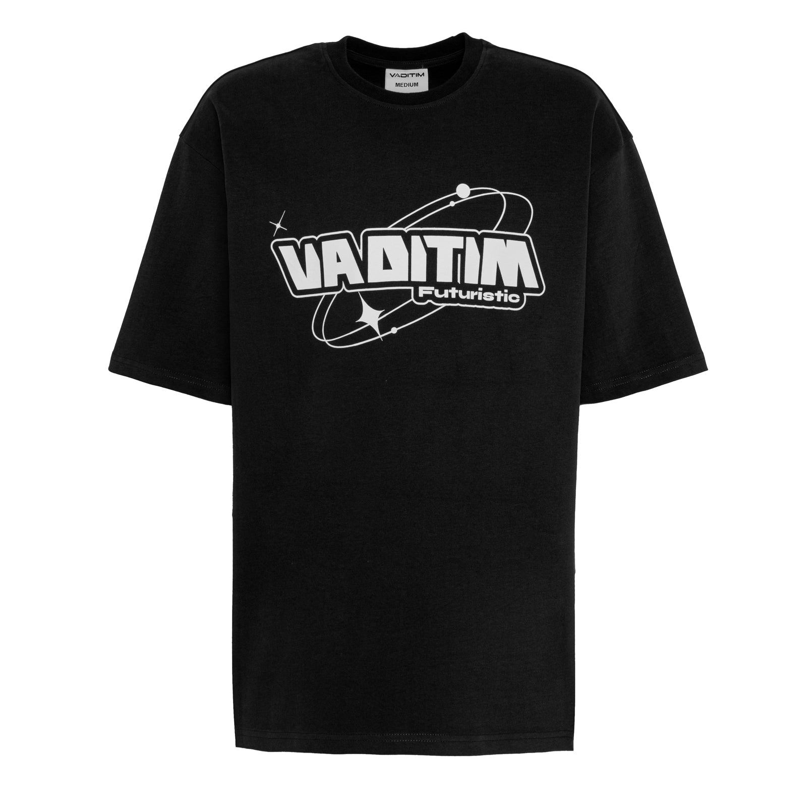 BLACK FUTURISTIC VADITIM T-SHIRT Vaditim