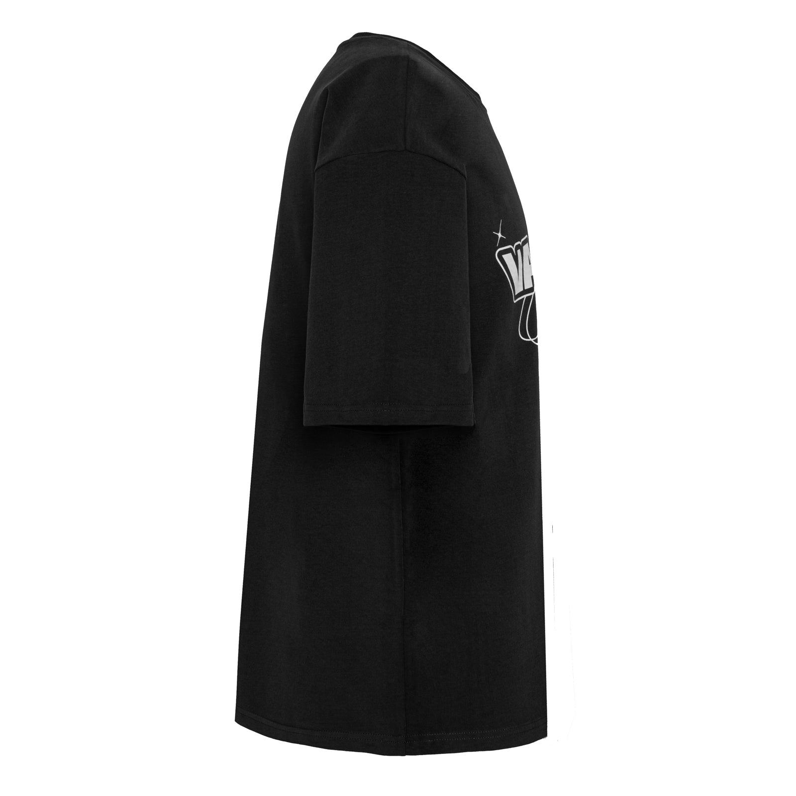 BLACK FUTURISTIC VADITIM T-SHIRT Vaditim