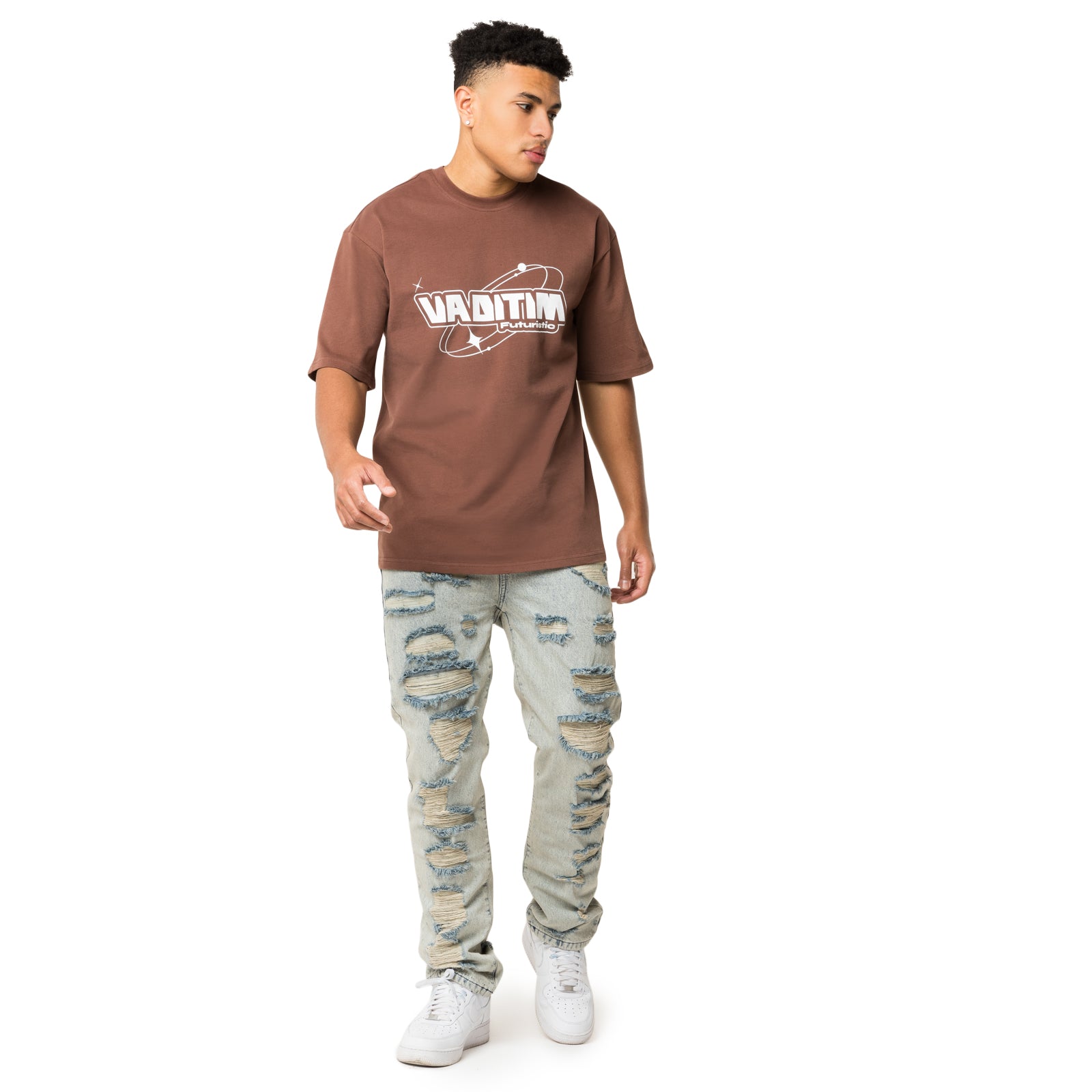 BROWN FUTURISTIC VADITIM T-SHIRT Vaditim