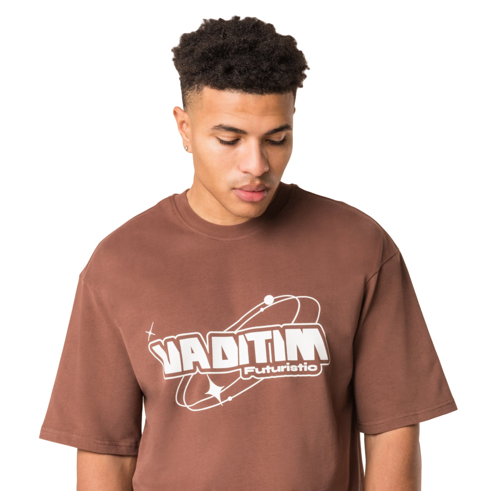 BROWN FUTURISTIC VADITIM T-SHIRT Vaditim