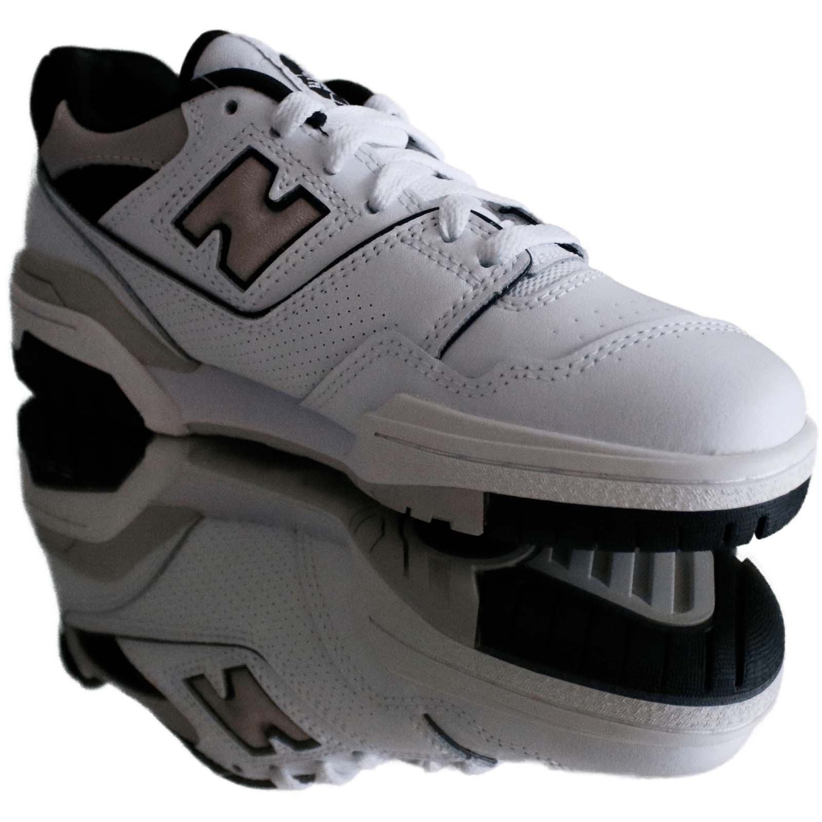 New Balance 550 White Black Grey Schuhe Vaditim