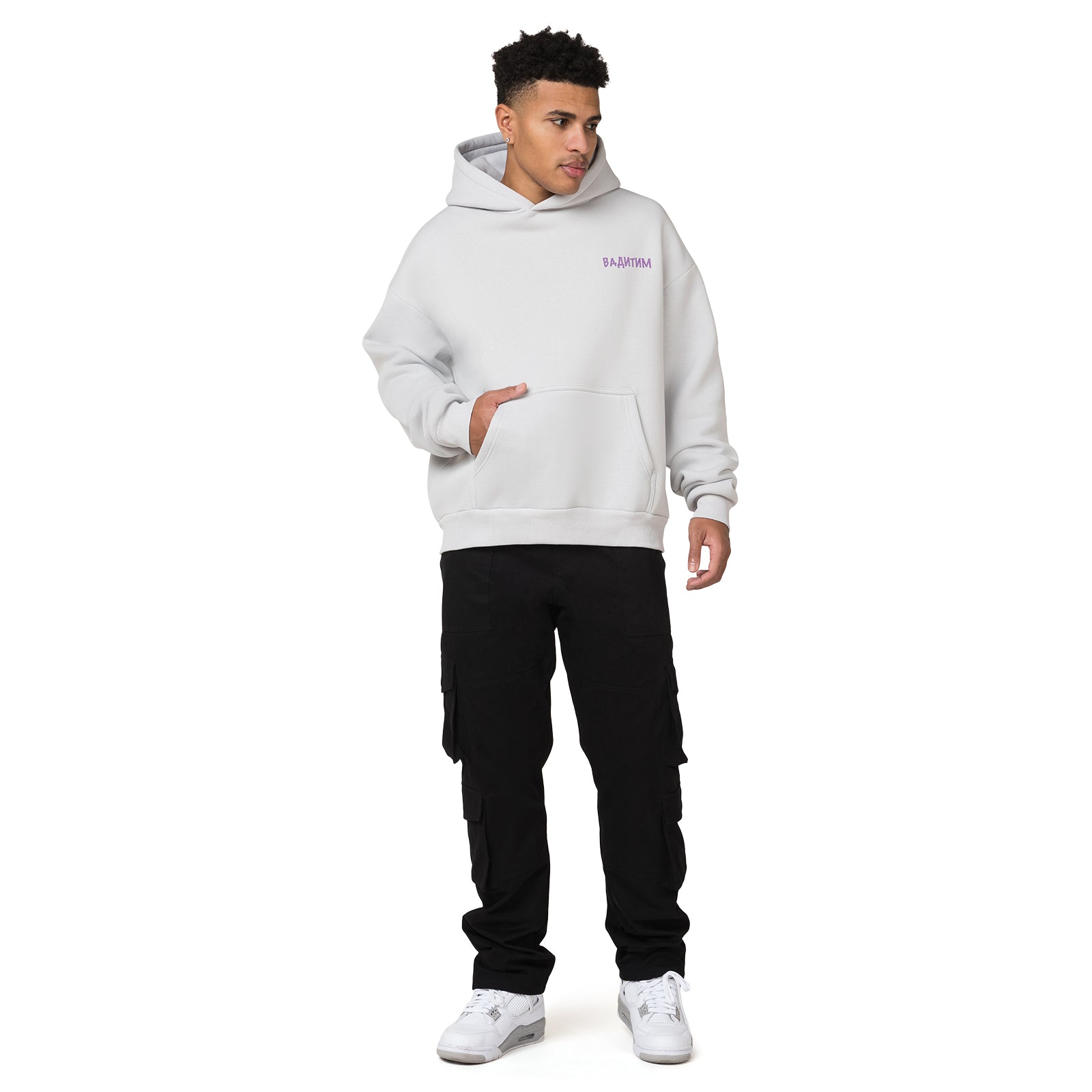 GREY ADVENTURE PARK HOODIE HOODIE Vaditim