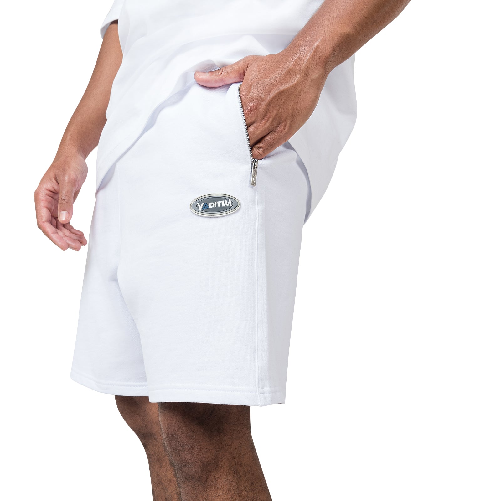 WHITE VADITIM SHORTS Vaditim Vaditim