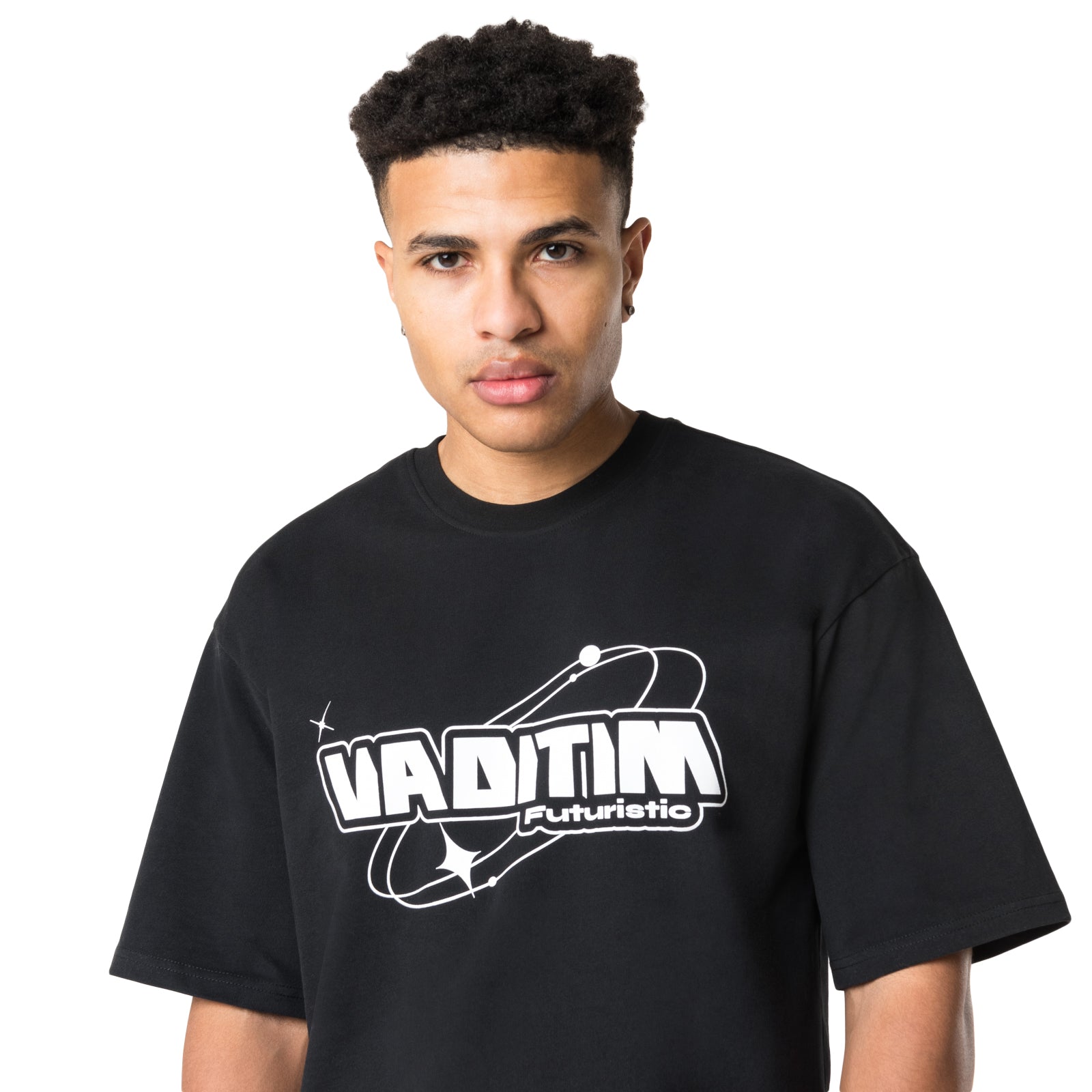 BLACK FUTURISTIC VADITIM T-SHIRT Vaditim