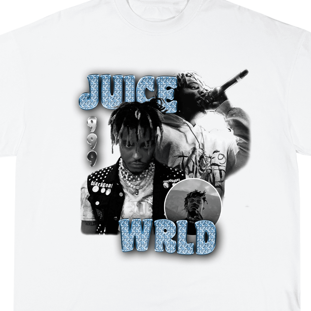 999 JUICE WORLD WHITE T-SHIRT Vaditim