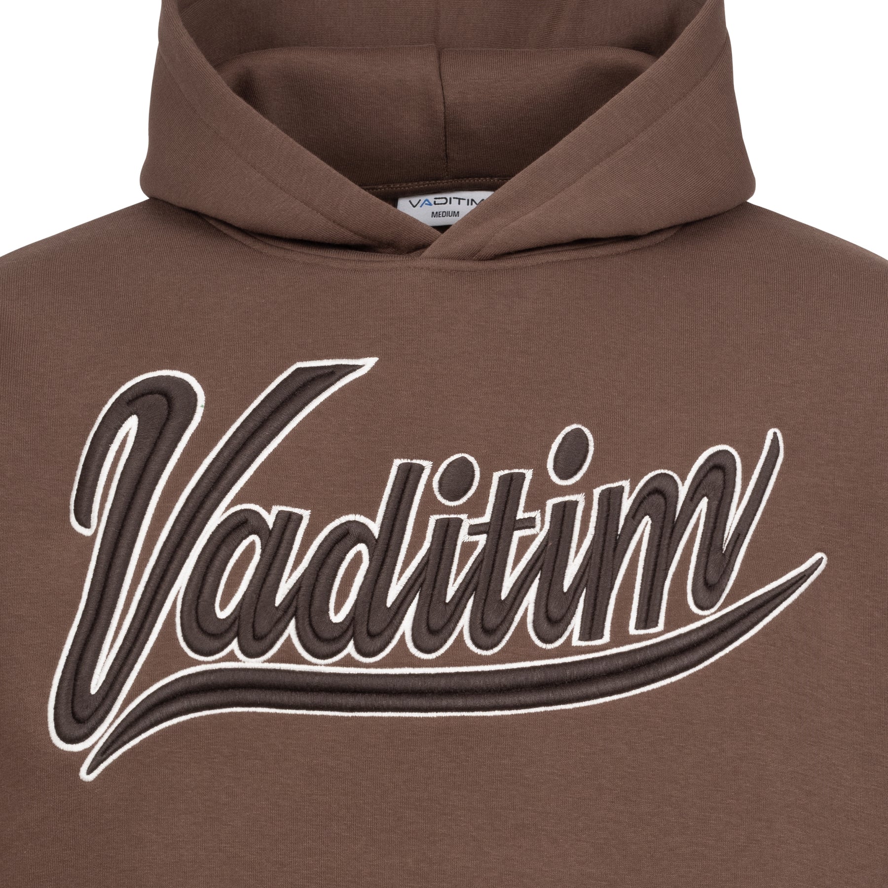 Coffee Brown / Black 3D College Hoodie HOODIE Vaditim