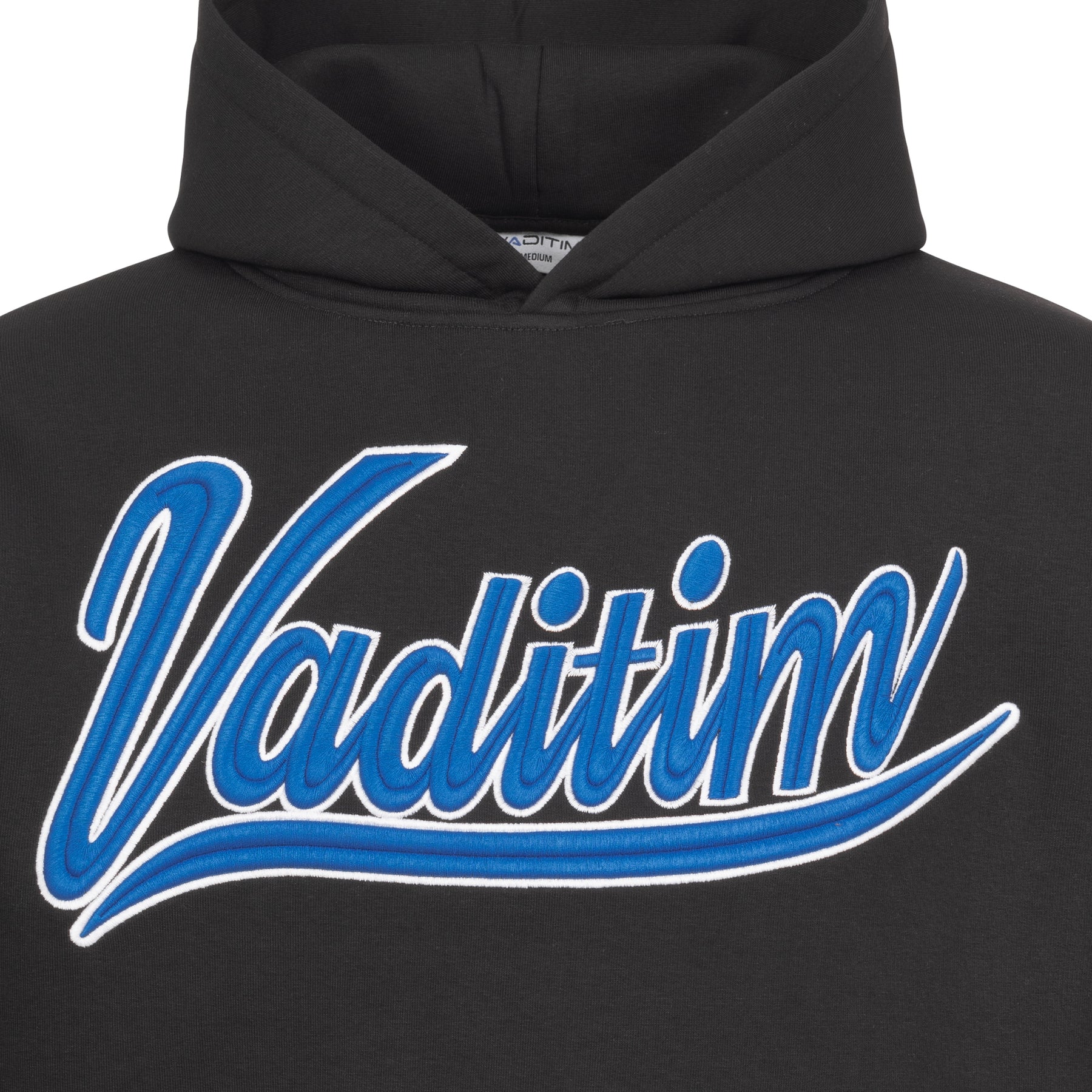 Black / Blue / White 3D College Hoodie HOODIE Vaditim