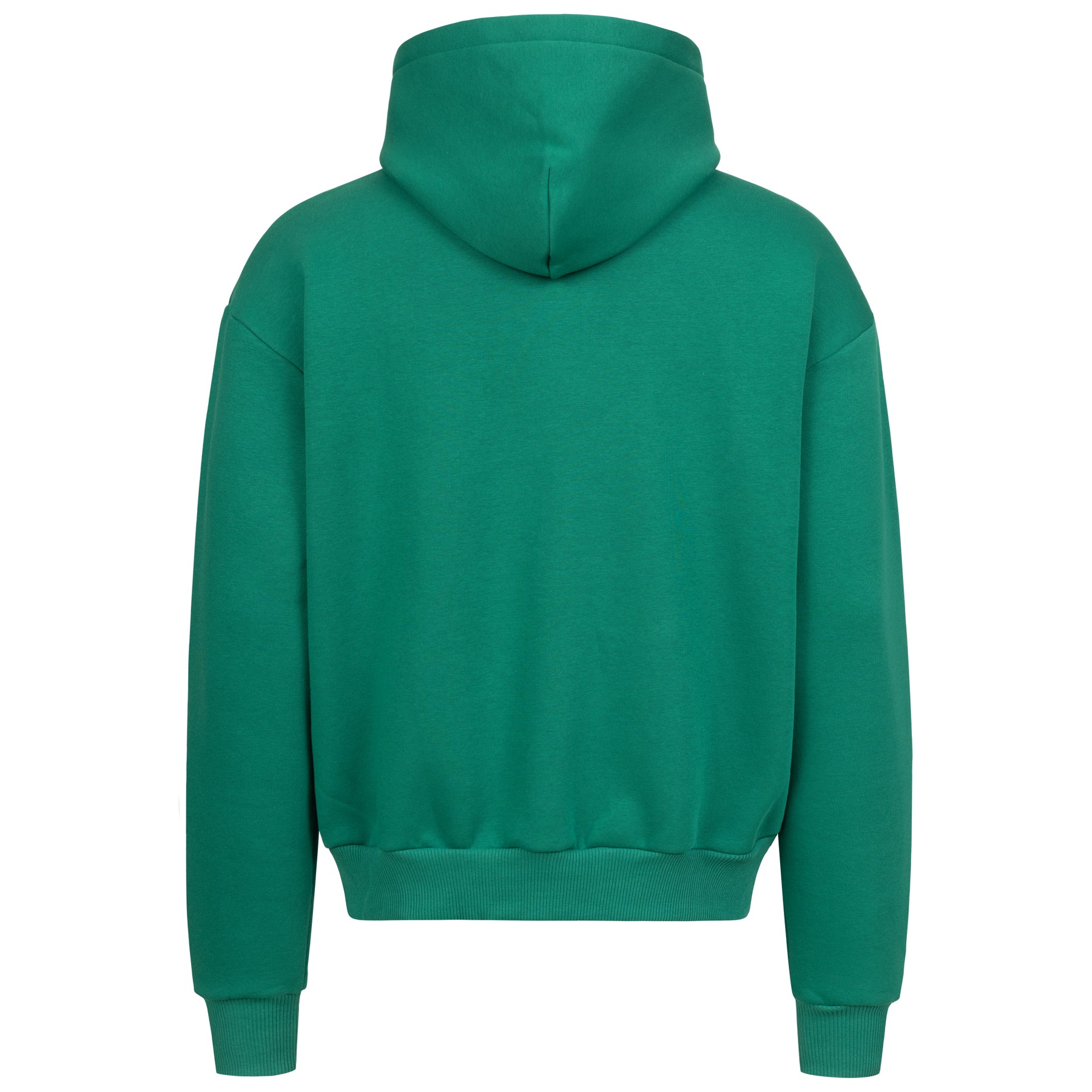 Forest Green / Black 3D College Zipper HOODIE Vaditim