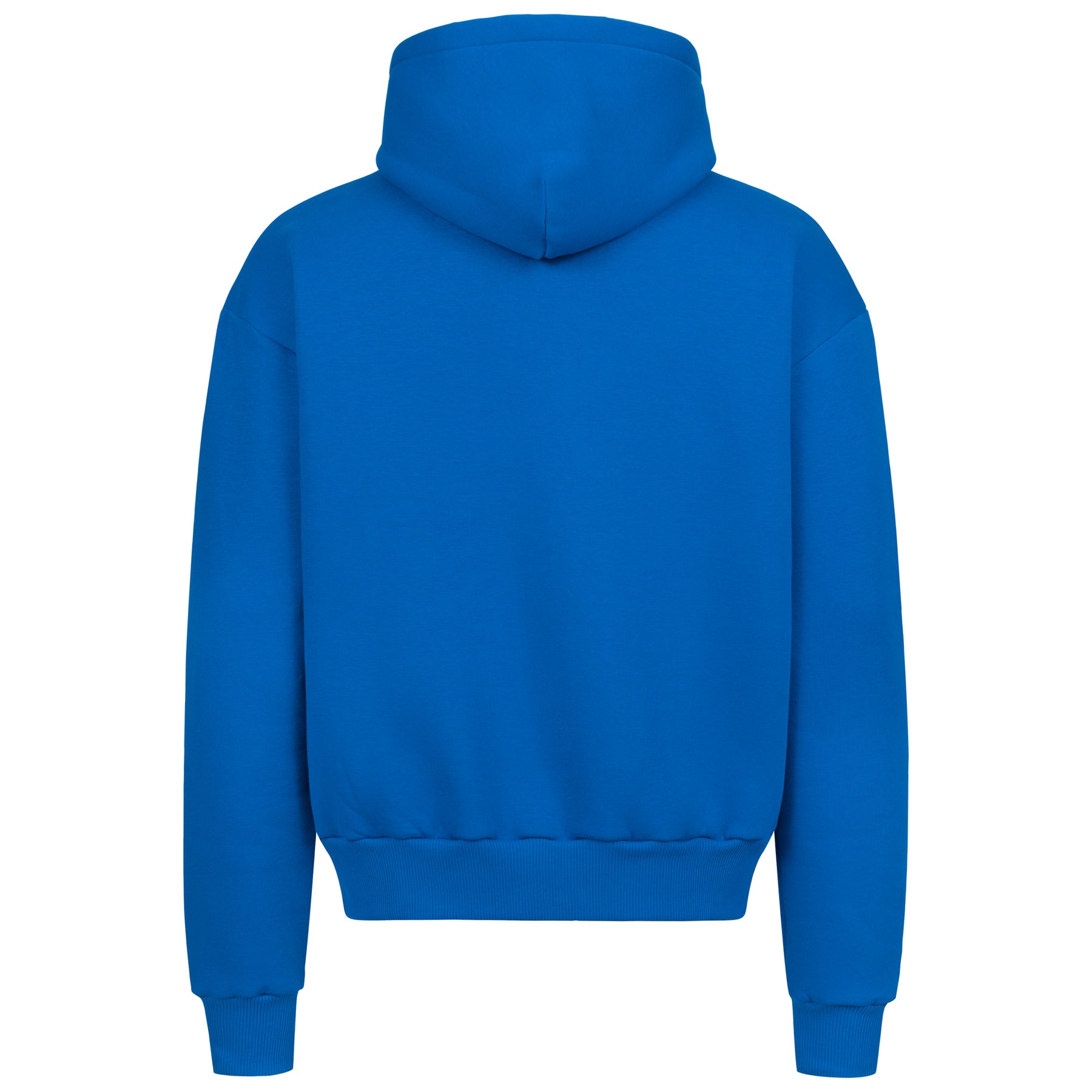 Royal Blue / Black 3D College Zipper HOODIE Vaditim